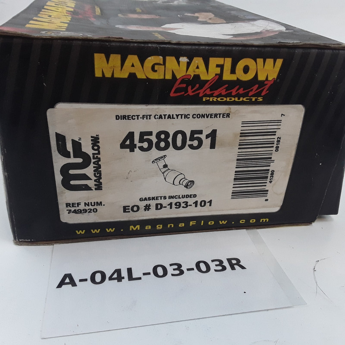 MagnaFlow 458051 Front Left Catalytic Converters For Jeep Liberty (2003) 3.7L-V6