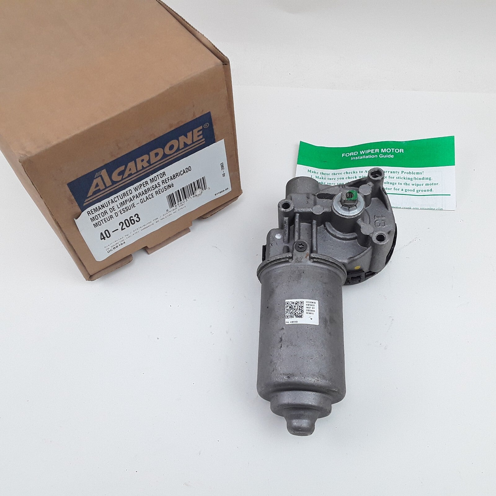 Cardone 40-2063 Front Windshield Wiper Motor Fits Lincoln LS 2003