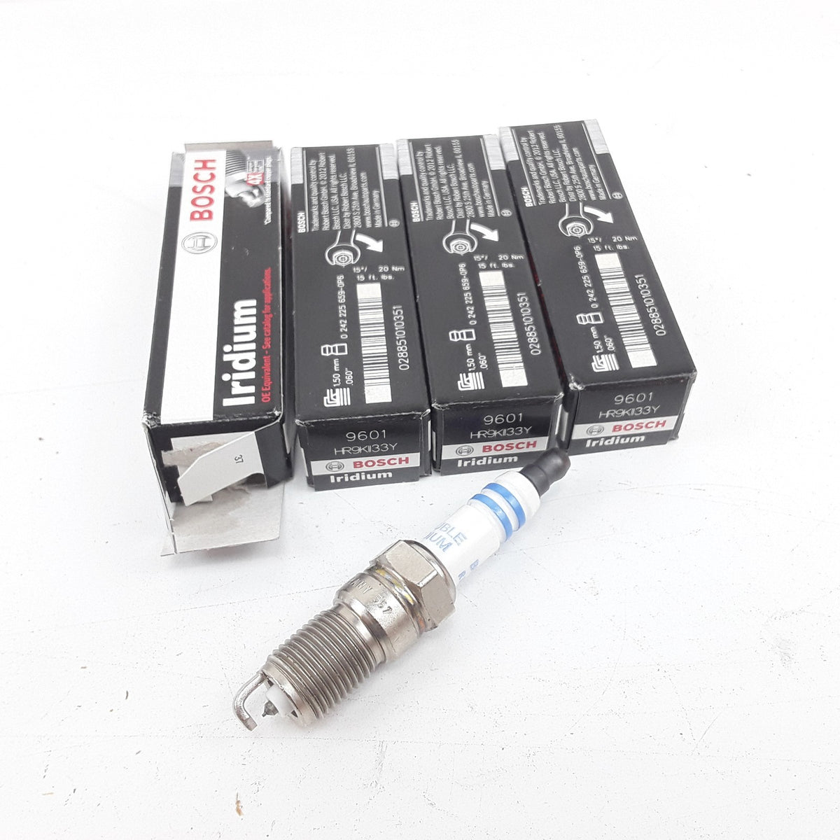 4X Double Iridium Spark Plugs Fits Isuzu Ford GMC Chevrolet Cadillac 1995-2014