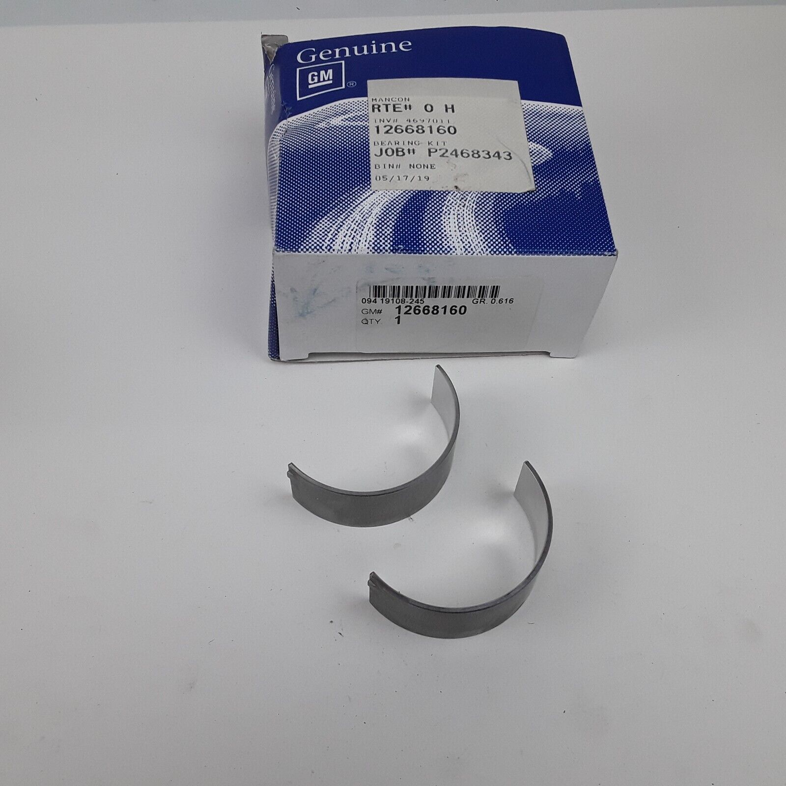 GM 12668160 Engine Connecting Rod Bearing Kit for Cadillac, Chevrolet, GMC