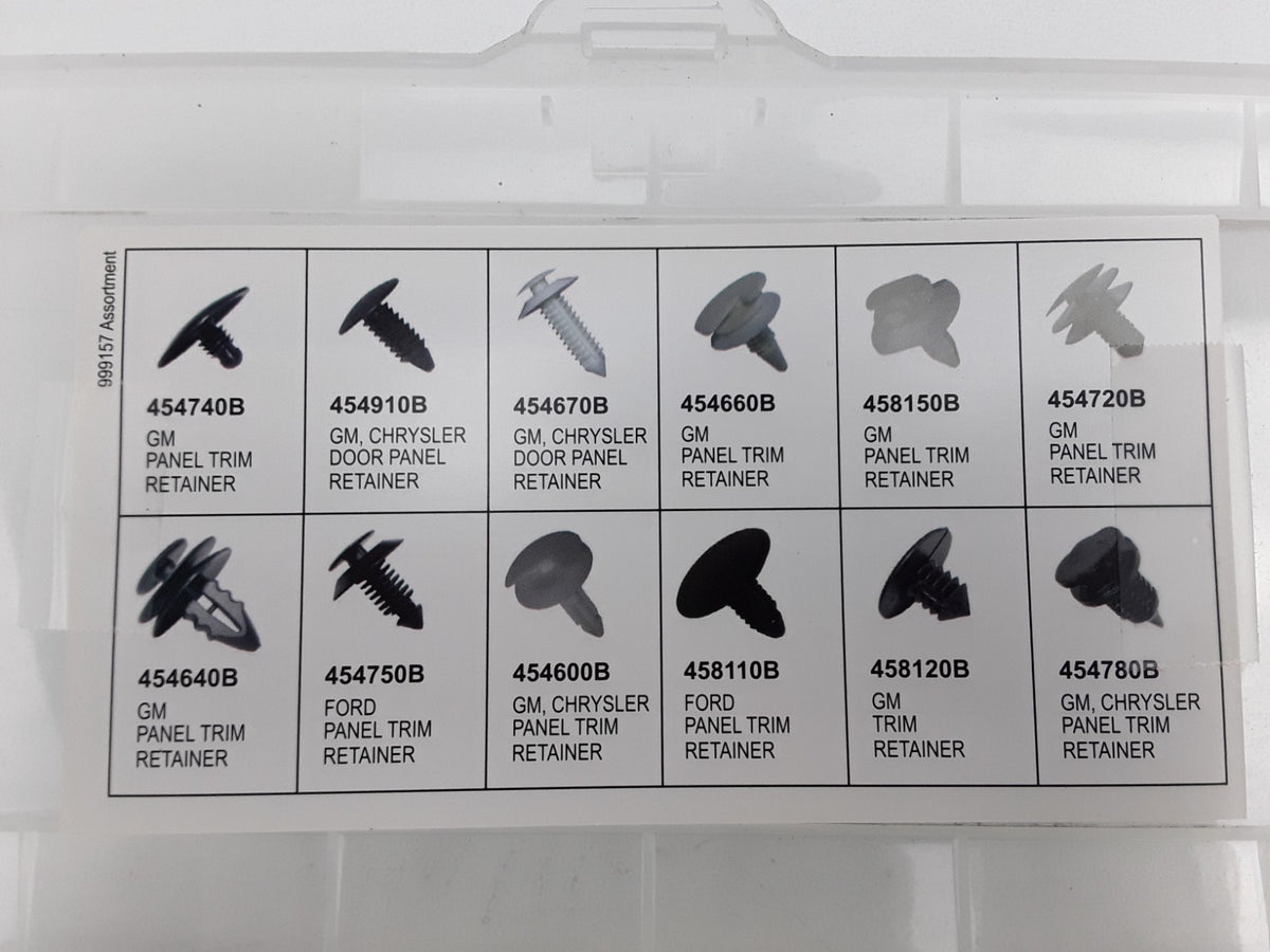 Body Fasteners Kit Assymbly For Door Panel Trim Retainer Fits Chrysler GM Ford