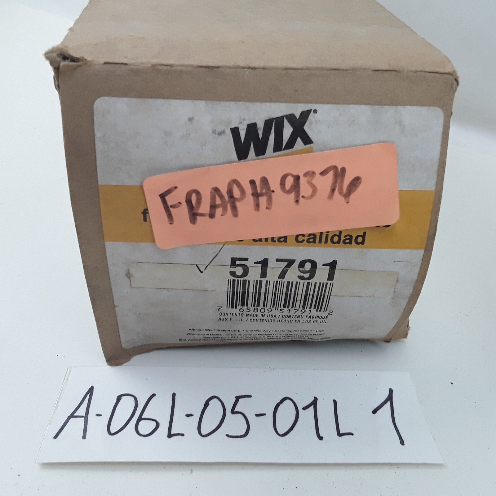 Wix 51791 Engine Oil Filter-Diesel Fits Blue Bird All American Ford Freightliner