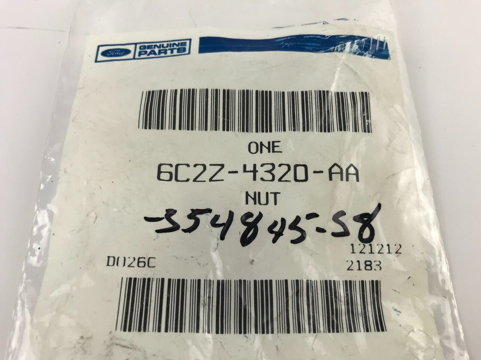 GENUINE OEM Ford Nut Locking 6C2Z-4320-AA FAST SHIPPING - HotCarParts