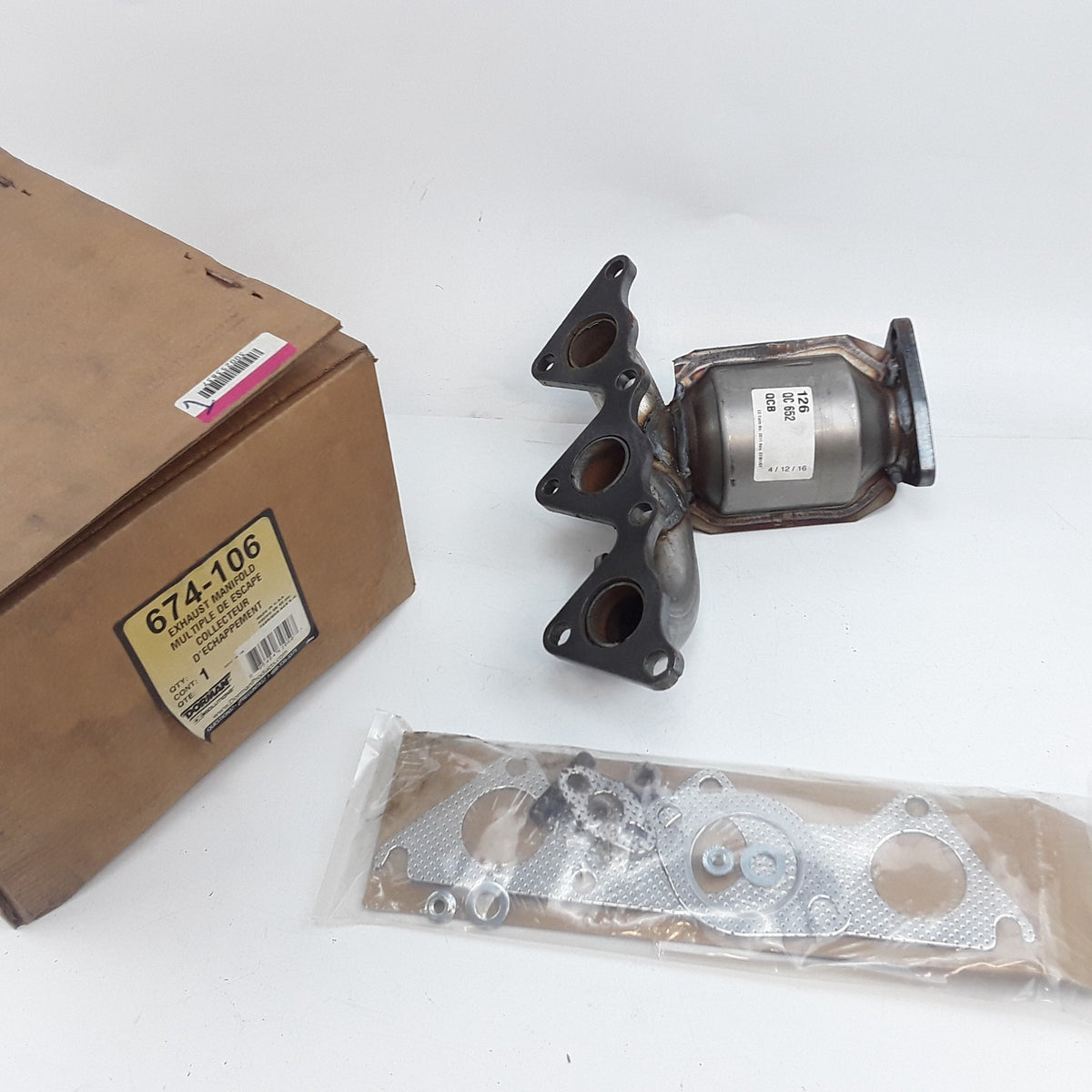 Exhaust Manifold Fits Dodge Avenger Chrysler Sebring (1996-1997, 1999-2000)