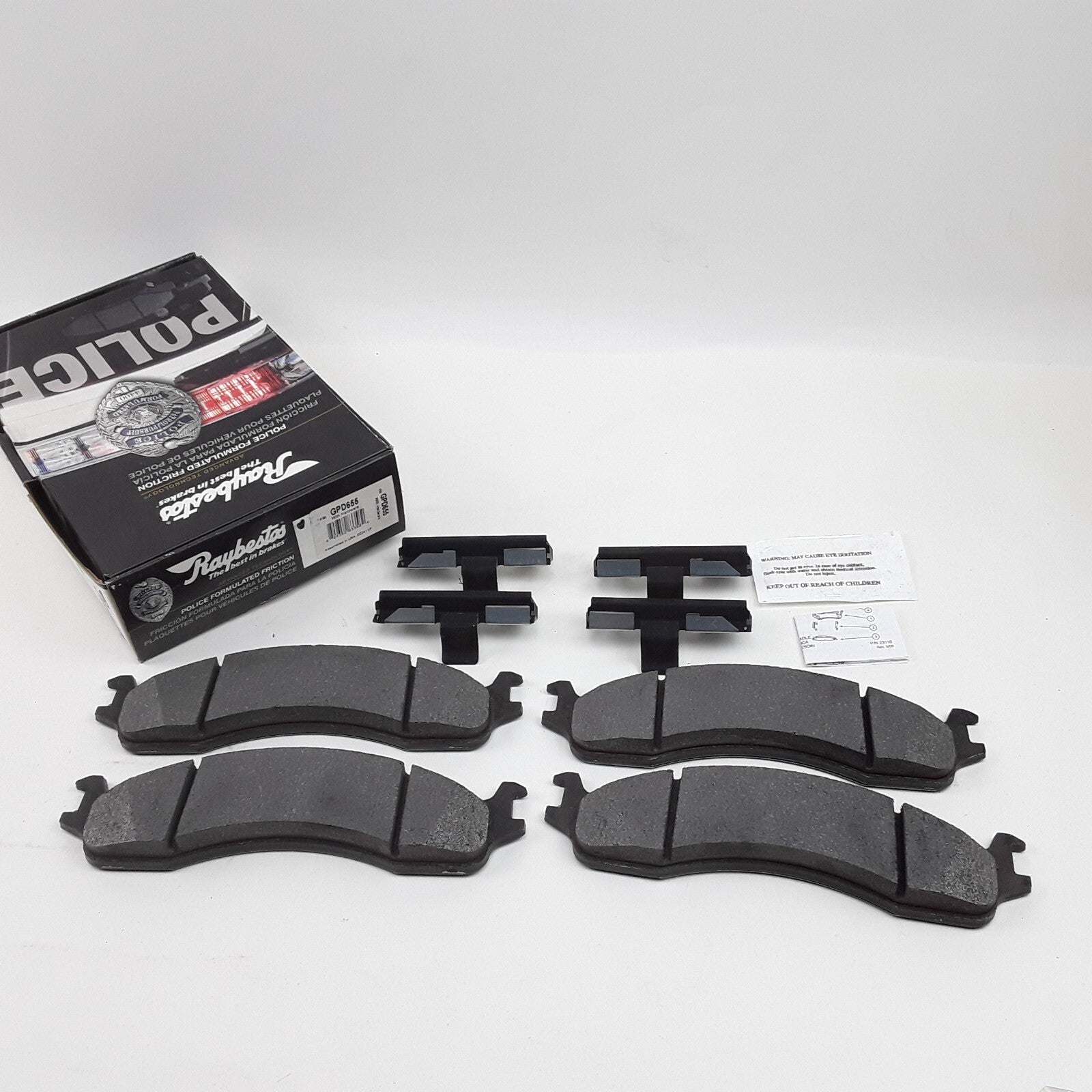 Front Brake Pad Set For Ford E-250 E-350 Econoline 1995 1996 1997 1998 1999 2000