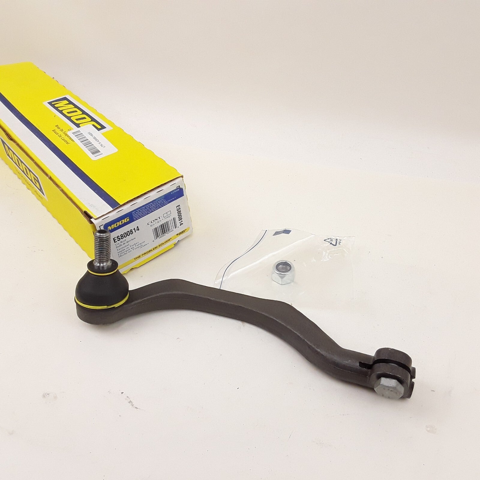 Moog ES800814 Front Left Outer Steering Tie Rod End Fits Mini Cooper (2007-2019)