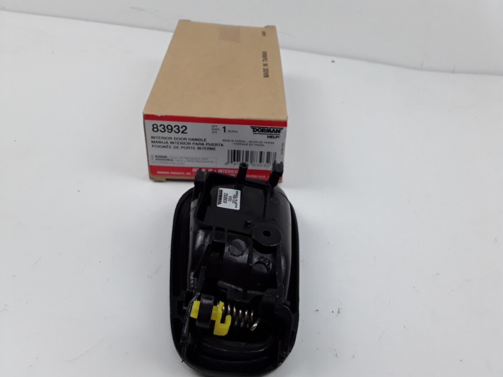 Interior Door Handle Dorman 83932 fits 1998-2002 Toyota Corolla Rear Left Black - HotCarParts