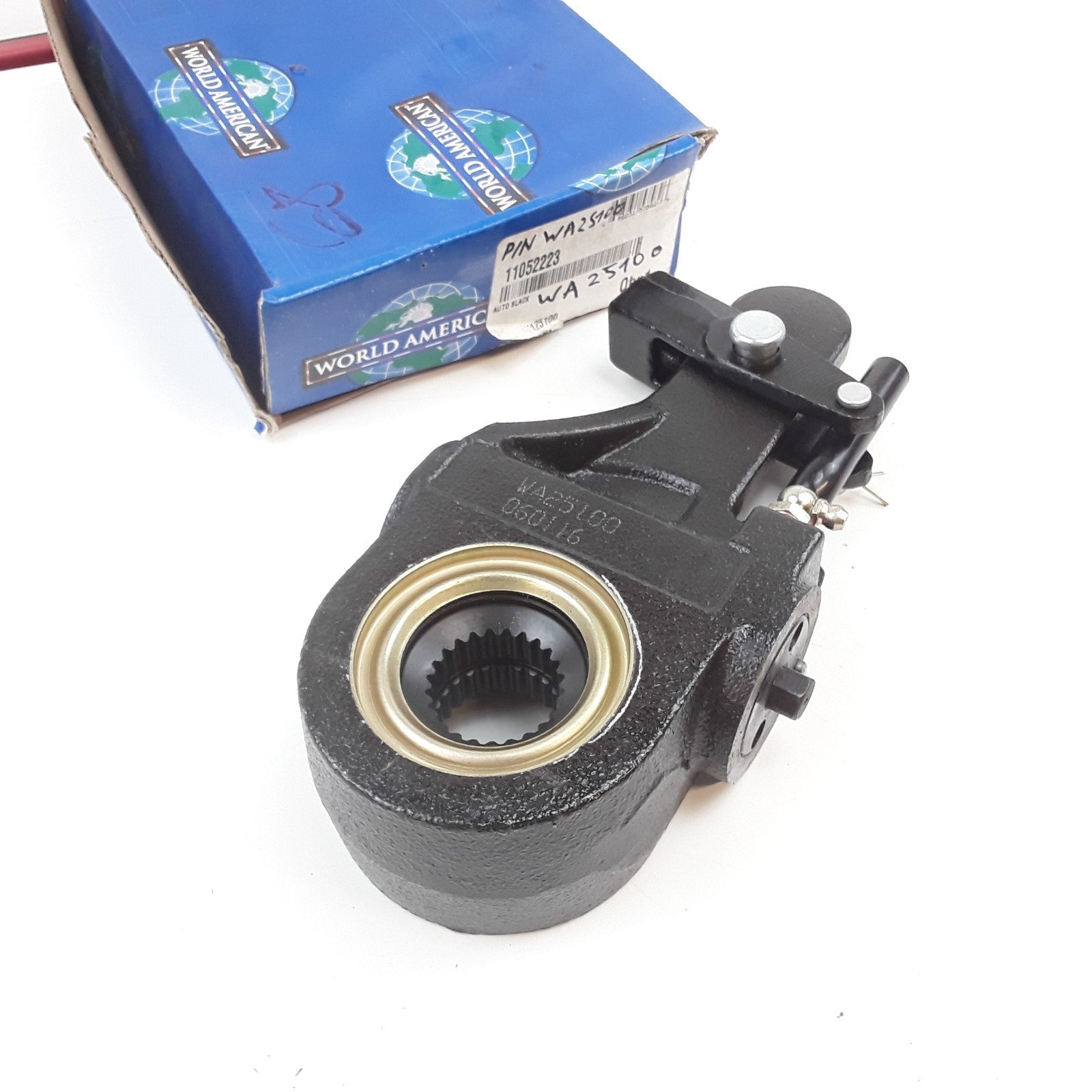 World American WA25100 Automatic Slack Adjuster 5.5" Arm A, 1-1/4"-10 Spline