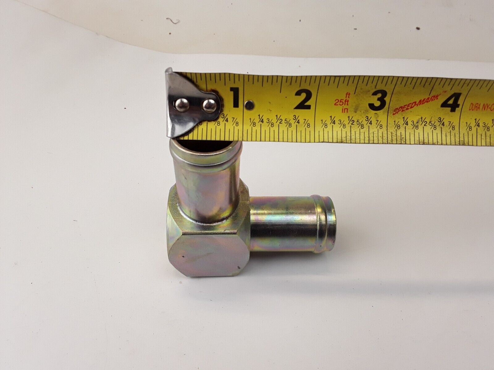FOR CAT 2303241 ELBOW ADAPTER HYDRAULIC FLUID OR WATER 90 DEGREE STEEL 1" 1 inch - HotCarParts