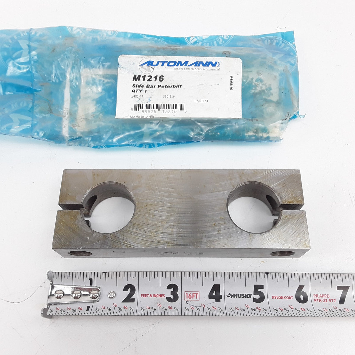 Automann M1216 Suspension Side Bar Fits Peterbilt COE 1982-Present Models