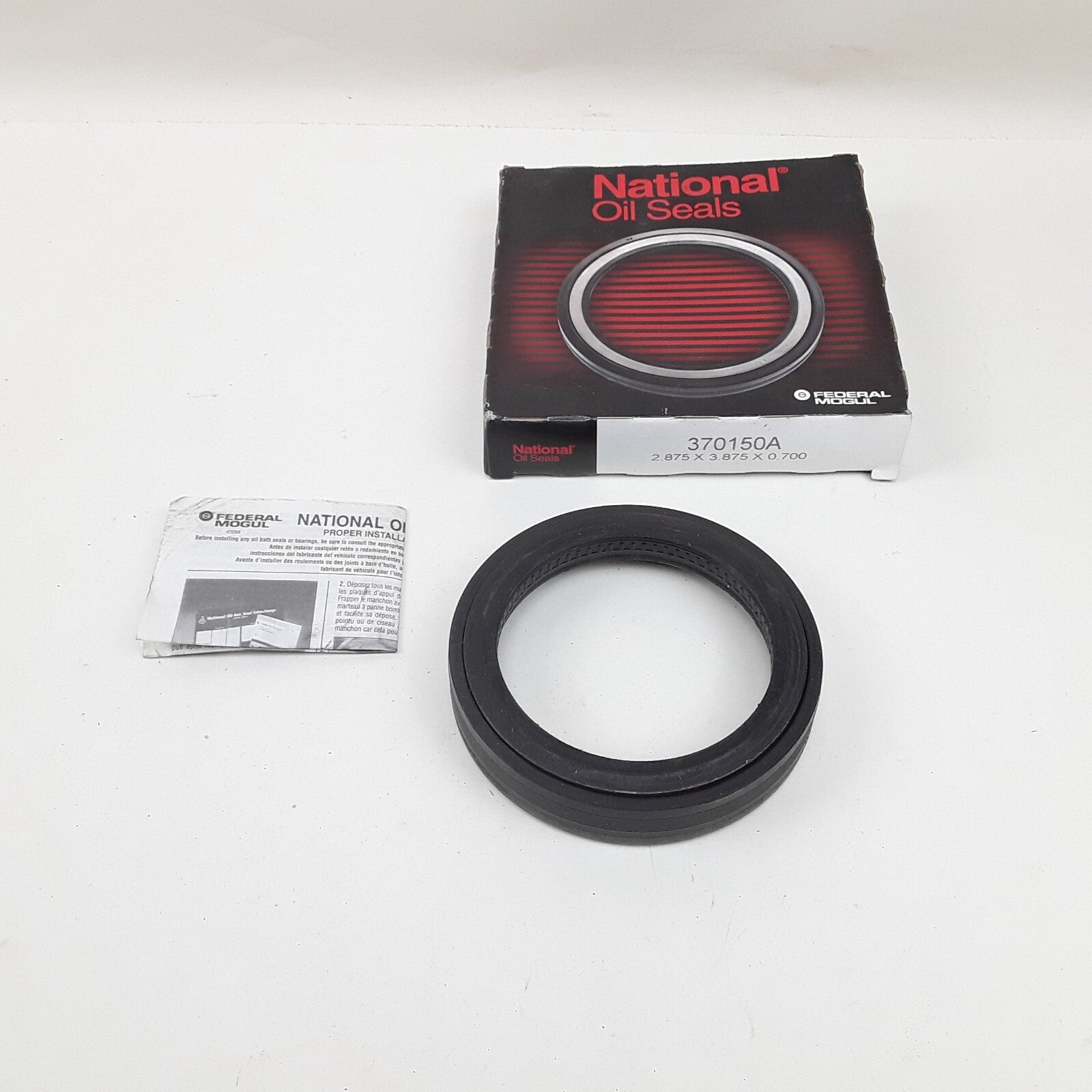 National 370150A Wheel Seal Fits Chevrolet C4500 Kodiak 03-09 Ford F-650 05-08