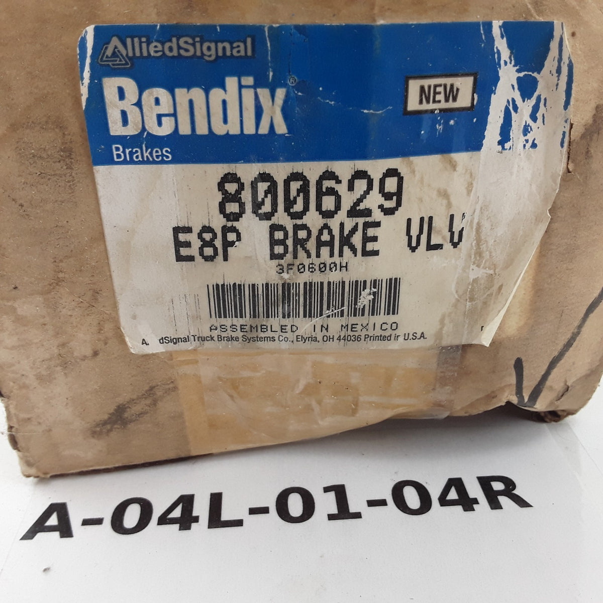 Bendix 800629 Brake Foot Valve 4 Supply & 4 Delivery Ports Fits CH Models