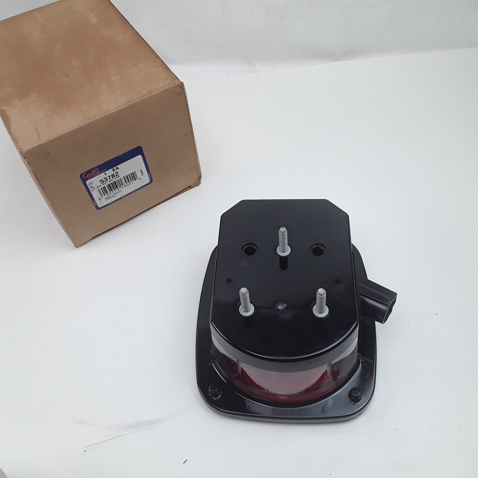 Grote 53782 5370 Right Side Stop Tail Turn Box Light with License Window