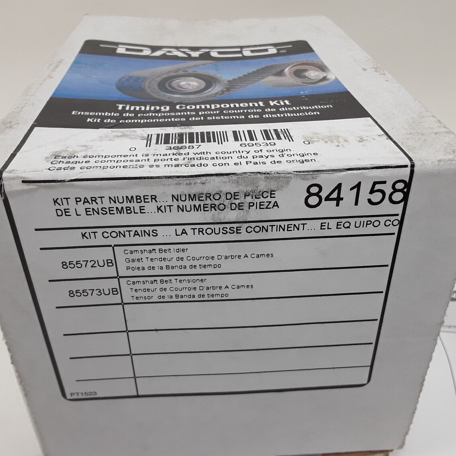 Engine Timing Belt Component Kit Fits Chevrolet Aveo Daewoo Lanos 1999-2008