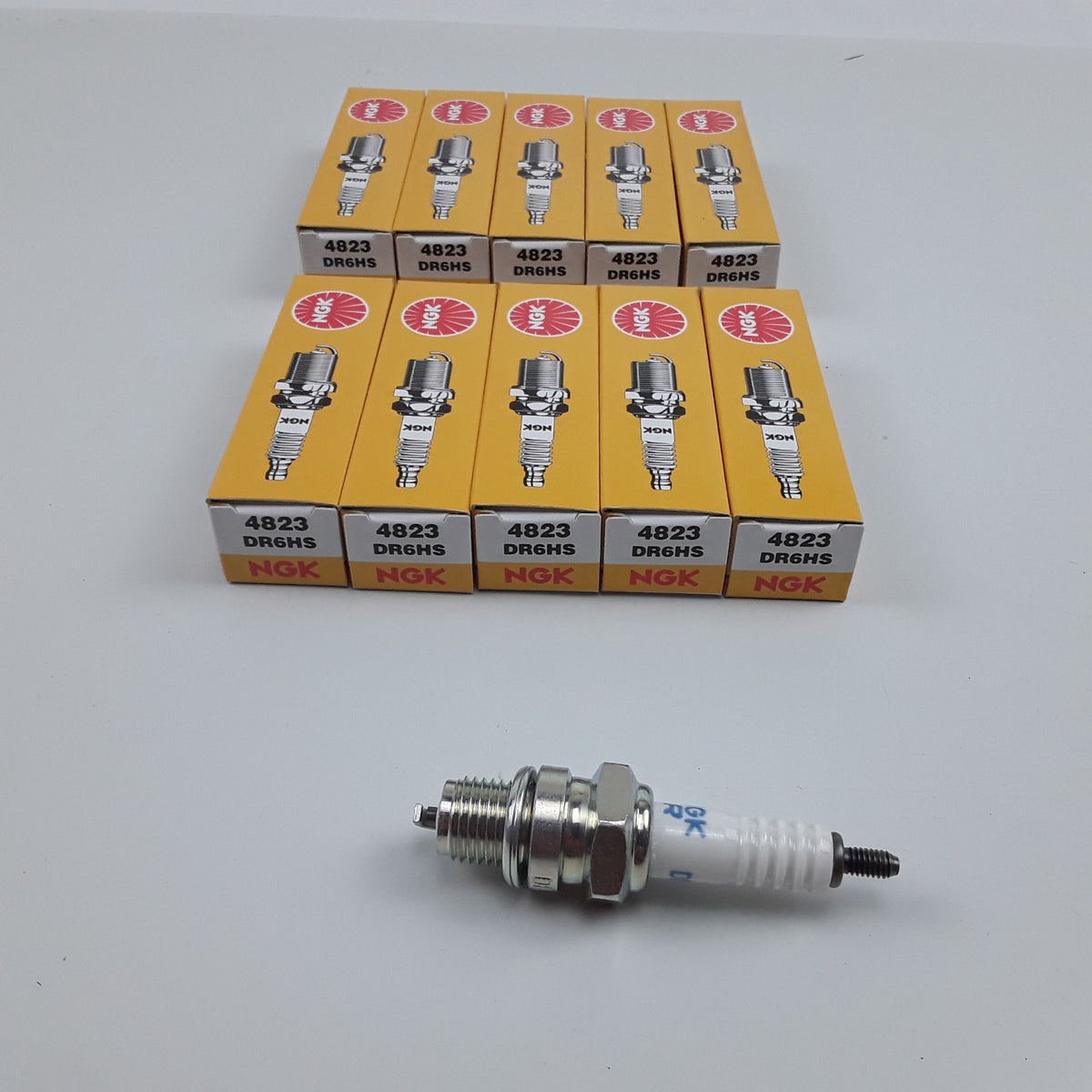 Set of 10 Spark Plug Fits Honda CL90 Scrambler 1967 ST90 1973 1974 1975 S90 1965