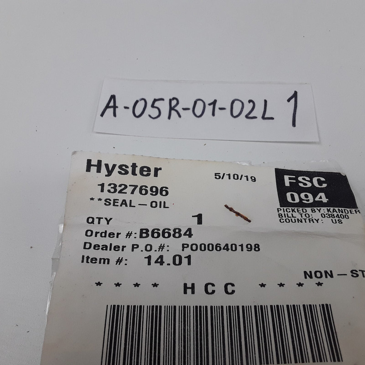 Oil Seal For Hyster H210XL H190XL H165XL H360XL H330XL H300XL H230HD H8.00XM
