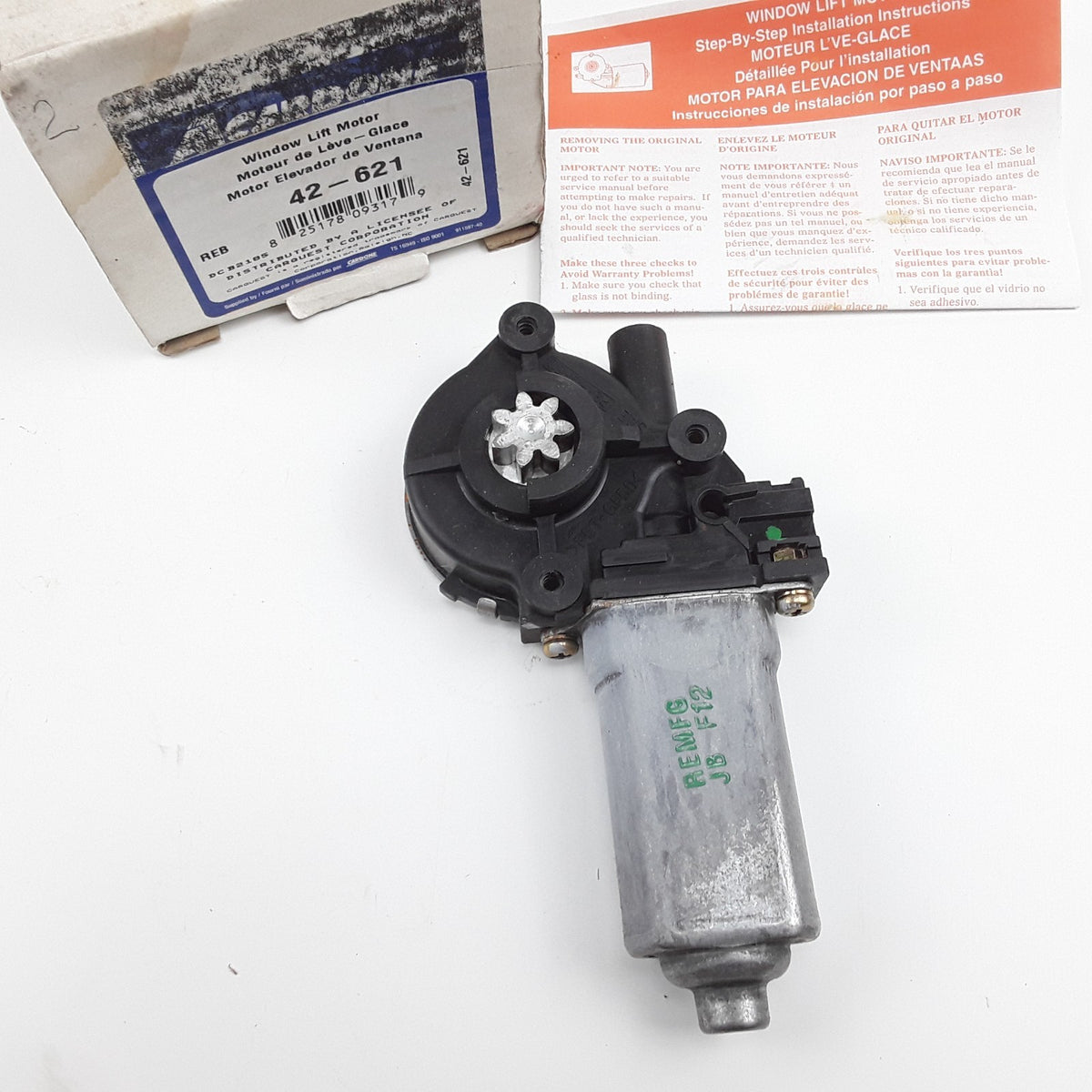 Cardone 42-621 Front Rear Right Power Window Motor Fits Dodge Chrysler 1998-2004