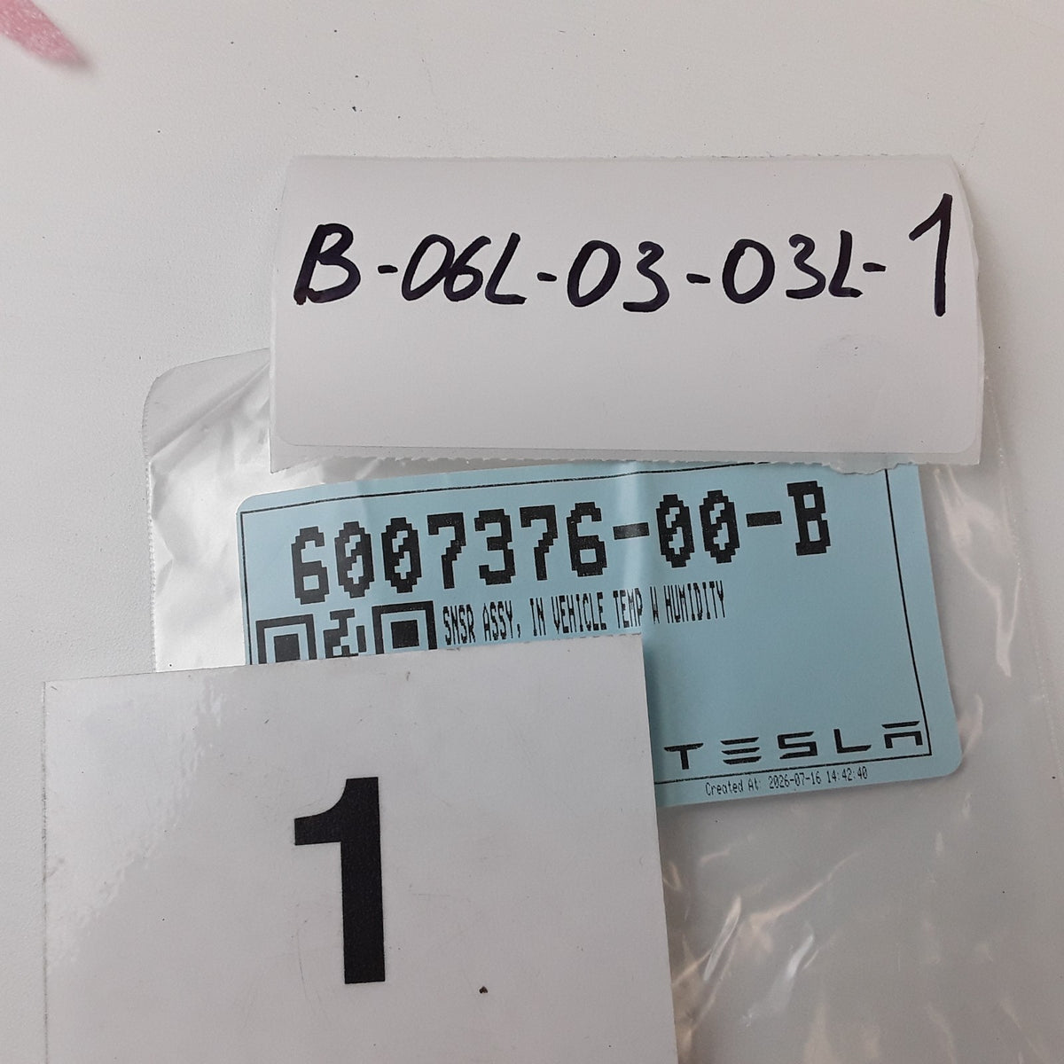 New Ambient Temperature Sensor For 2012-2021 Tesla Model S 6007376-00-B