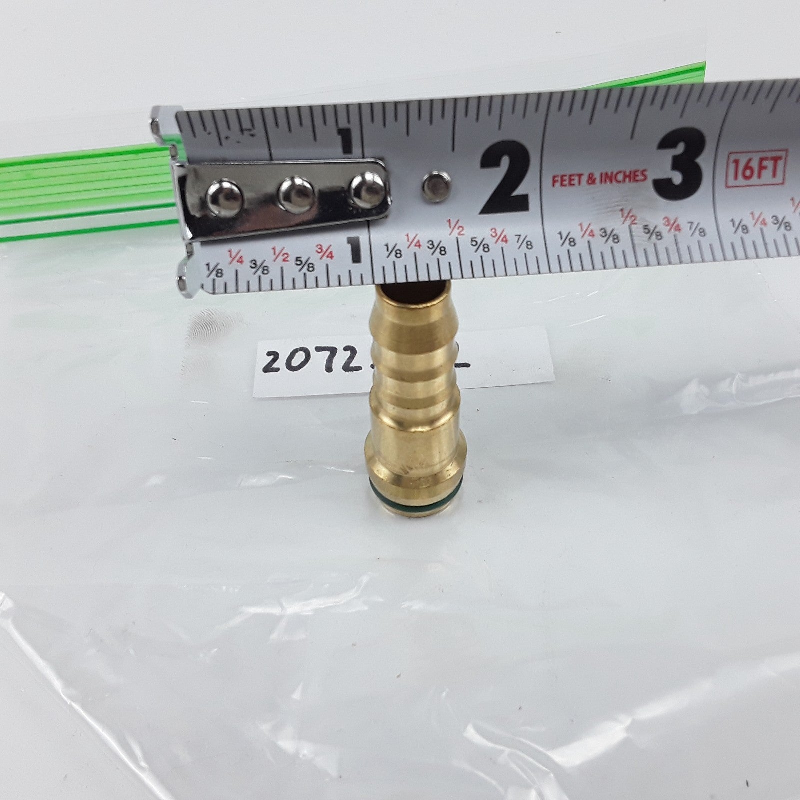 Brass Fuel Line 3/8" 5/8 Male Adapter Fitting Hose For Volvo,Mack Truck