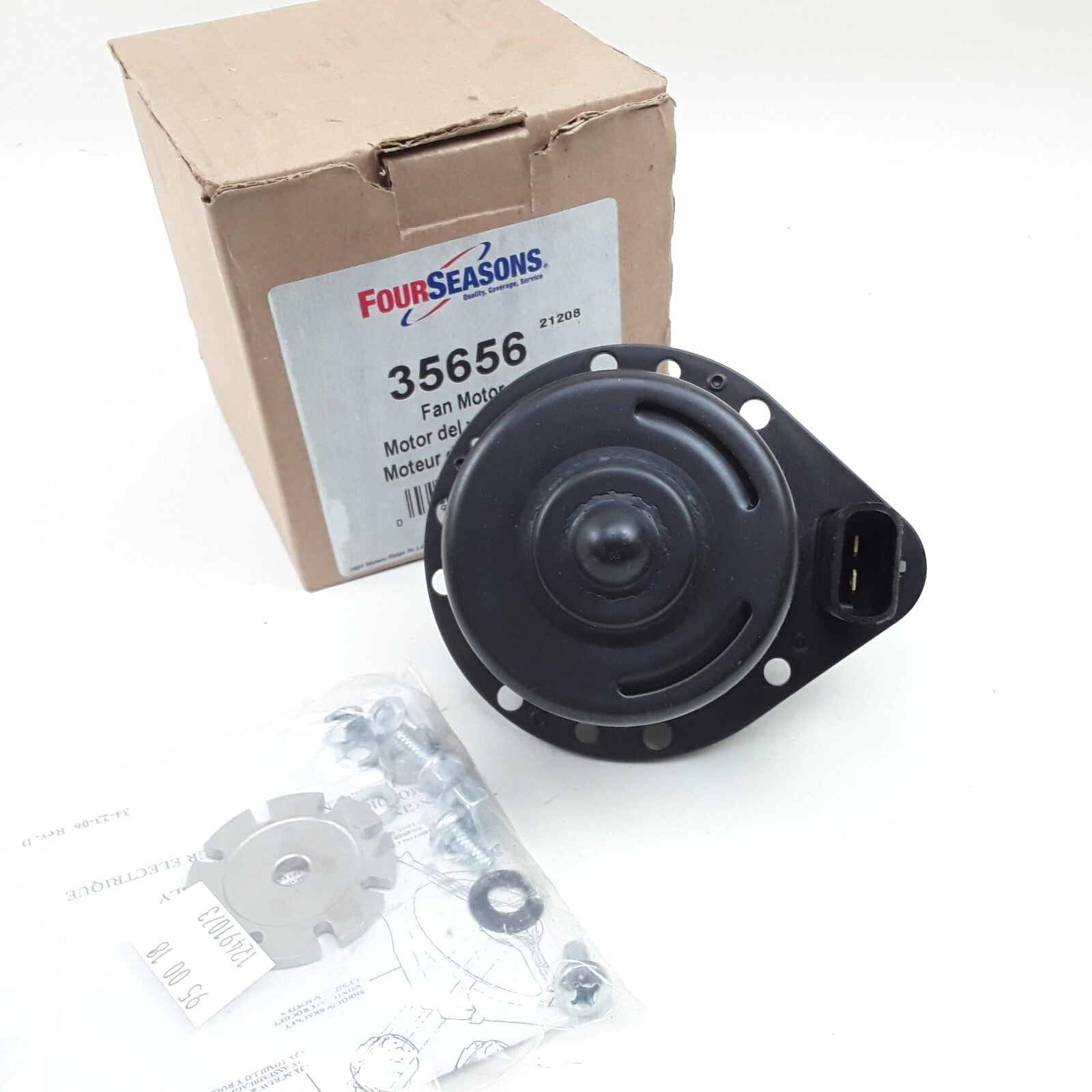 Engine Cooling Fan Motor Fits Cadillac GMC Pontiac Saturn Oldsmobile (1980-2005)