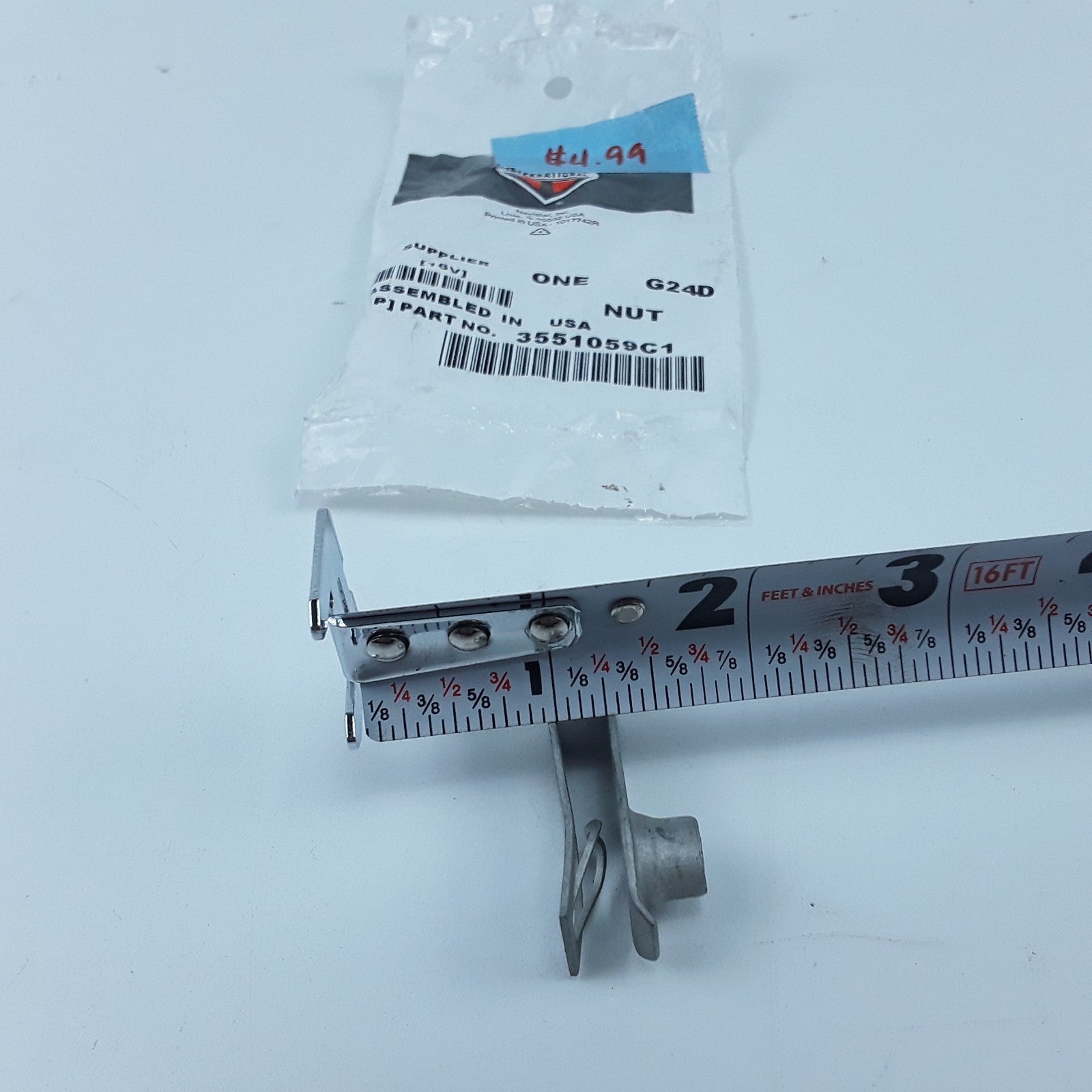 M8 x 1.25mm Speed Nut For CE LT HX MV CV HV & LoneStar DuraStar 3551059C1