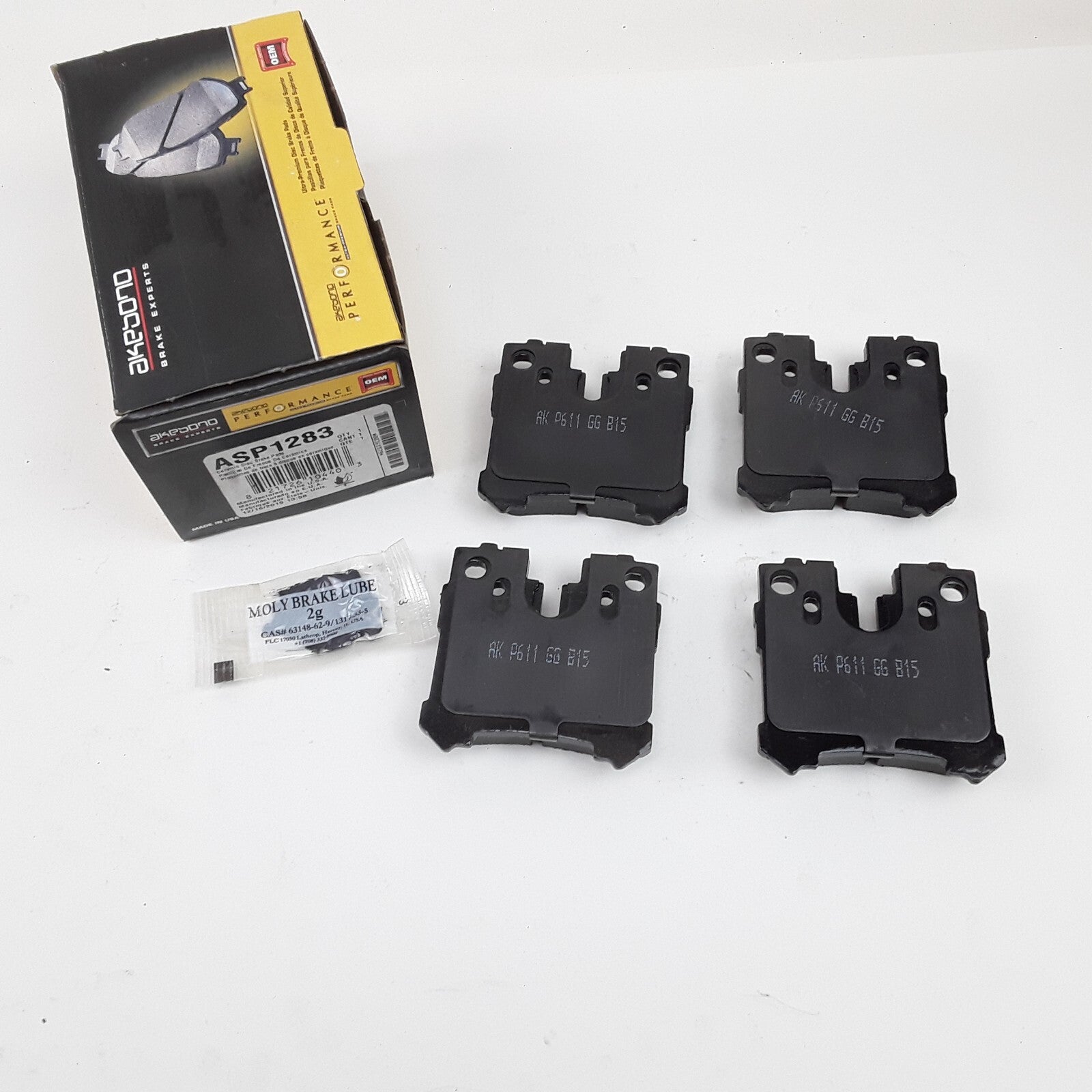Rear Disc Brake Pad Set Fits Lexus LS460 LS600h 2008 2009 2020 2011 2012-2016