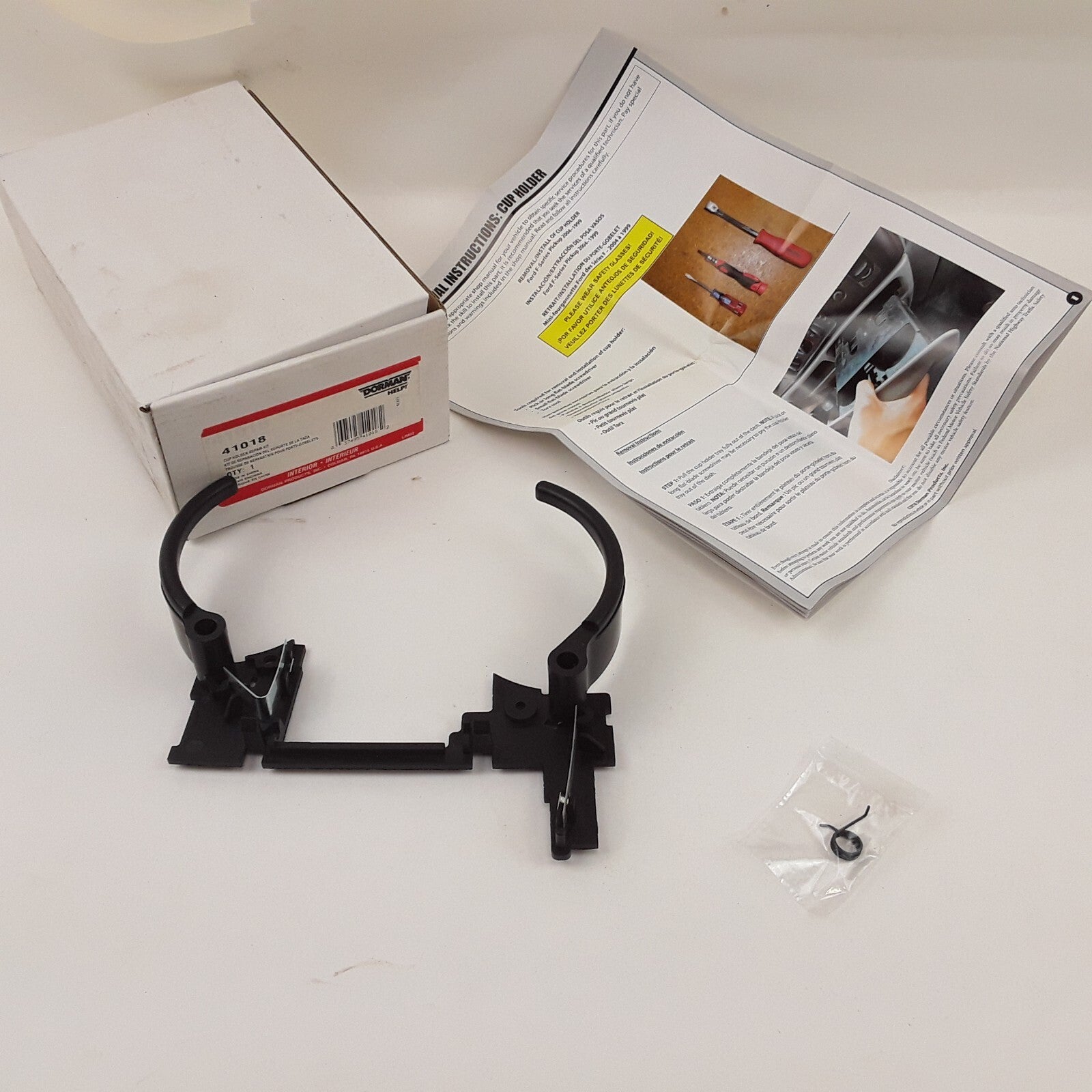 Front Cup Holder Repair Kit Fits Ford F-550 F-250 F-350 F-450 Super Duty 1999-07