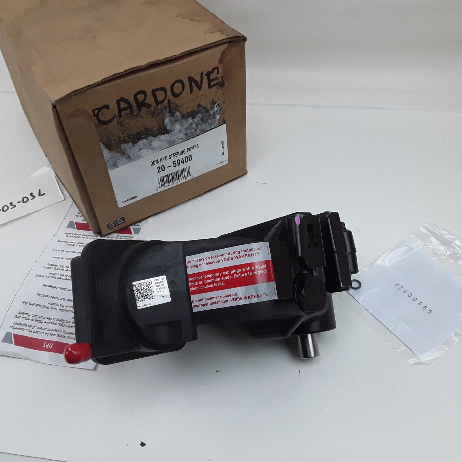 Cardone 20-59400 Power Steering Pump For Cadillac Oldsmobile Pontiac 1998-2005