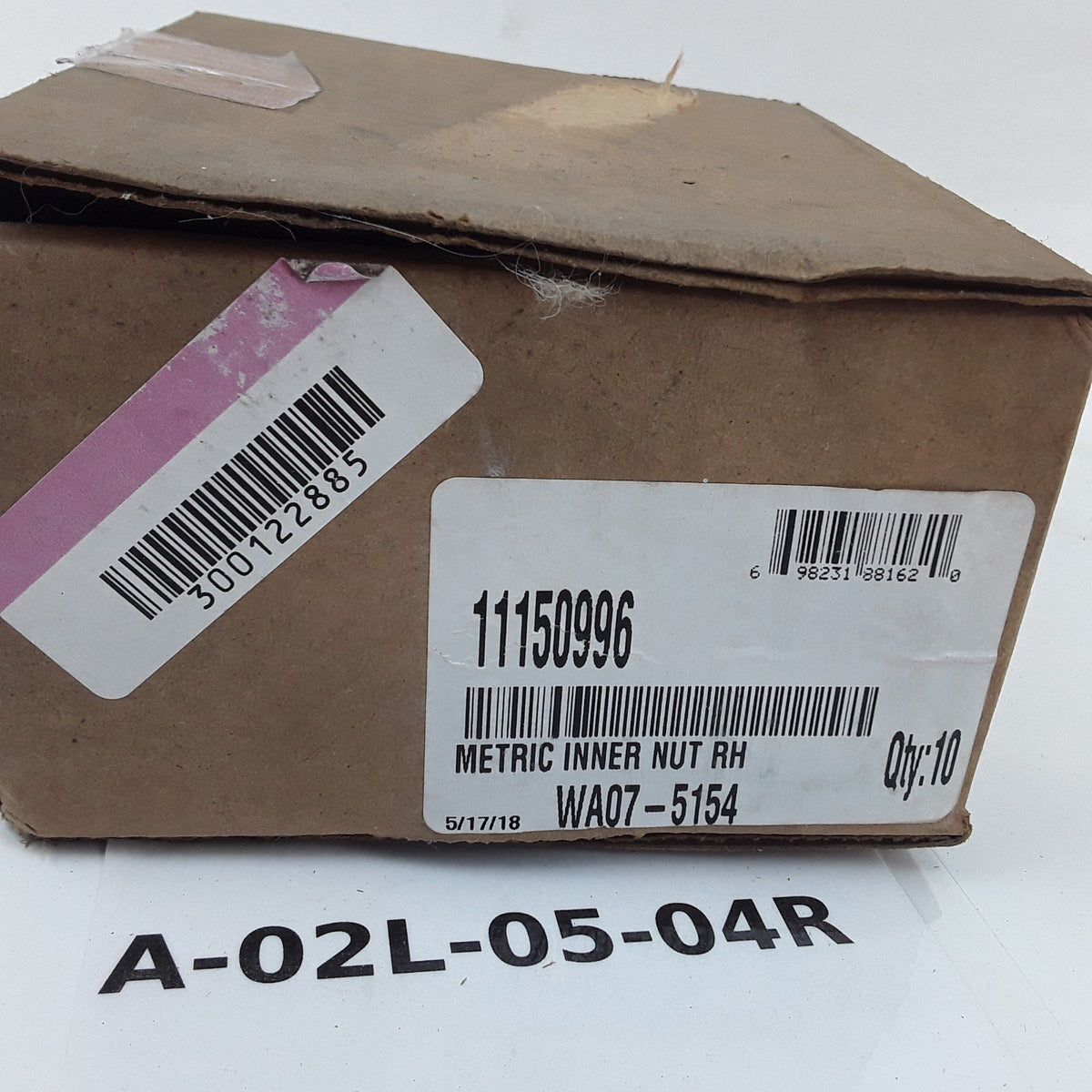 World American WA07-5154 Right Hand Wheel Lug Nuts M30x1.5 Outer, M20x1.5 Inner