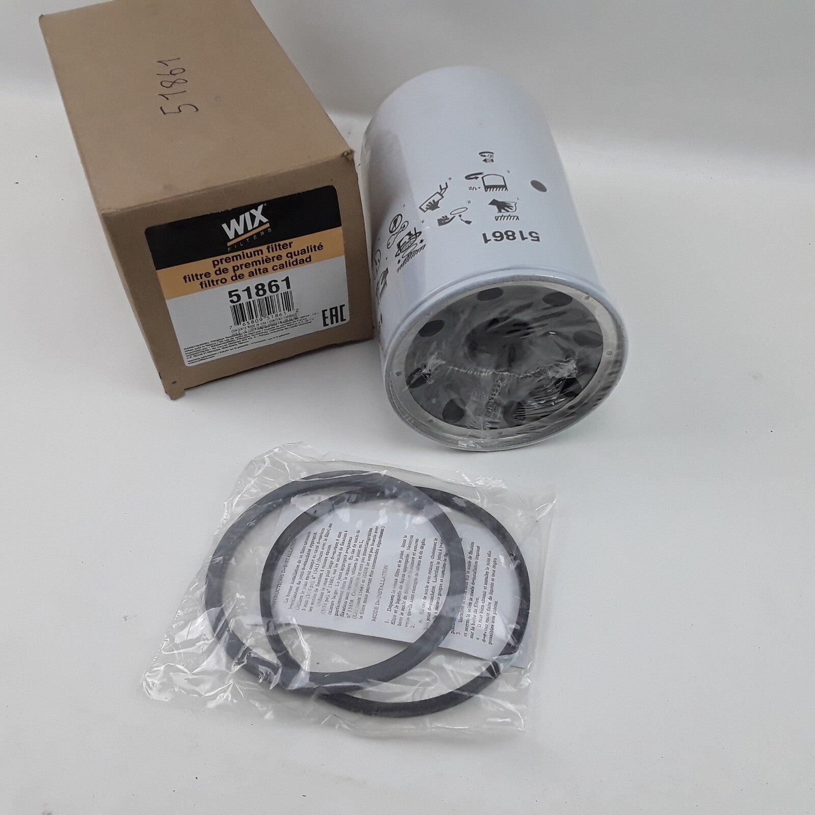 Spin-On Hydraulic Filter For Cross Hydraulics, Champion Motor Graders 25 Micron