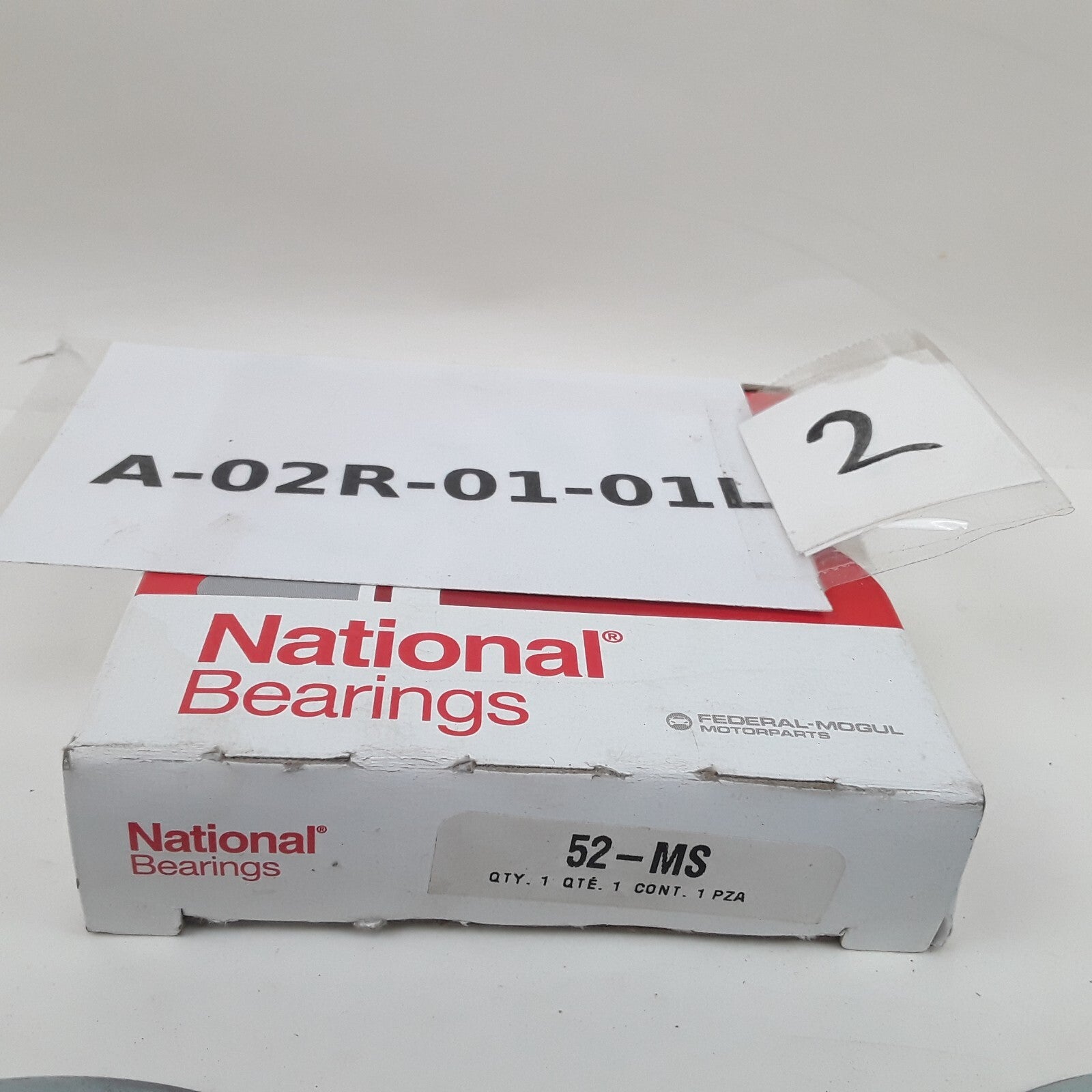 National 52-MS Multi-Purpose Ball Bearing Series MTGF Premium Steel Width 0.344