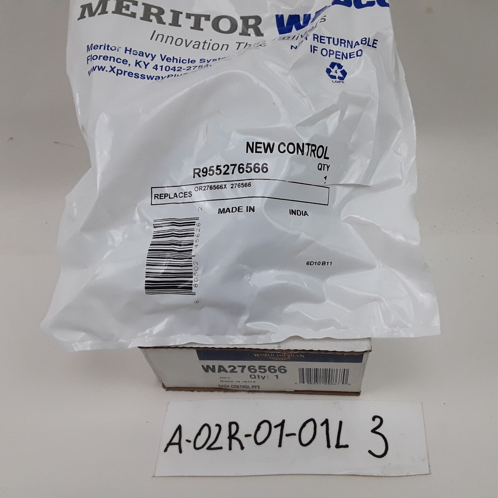 Meritor R955276566 Air Brake Control Valve Heavy Duty High Performance