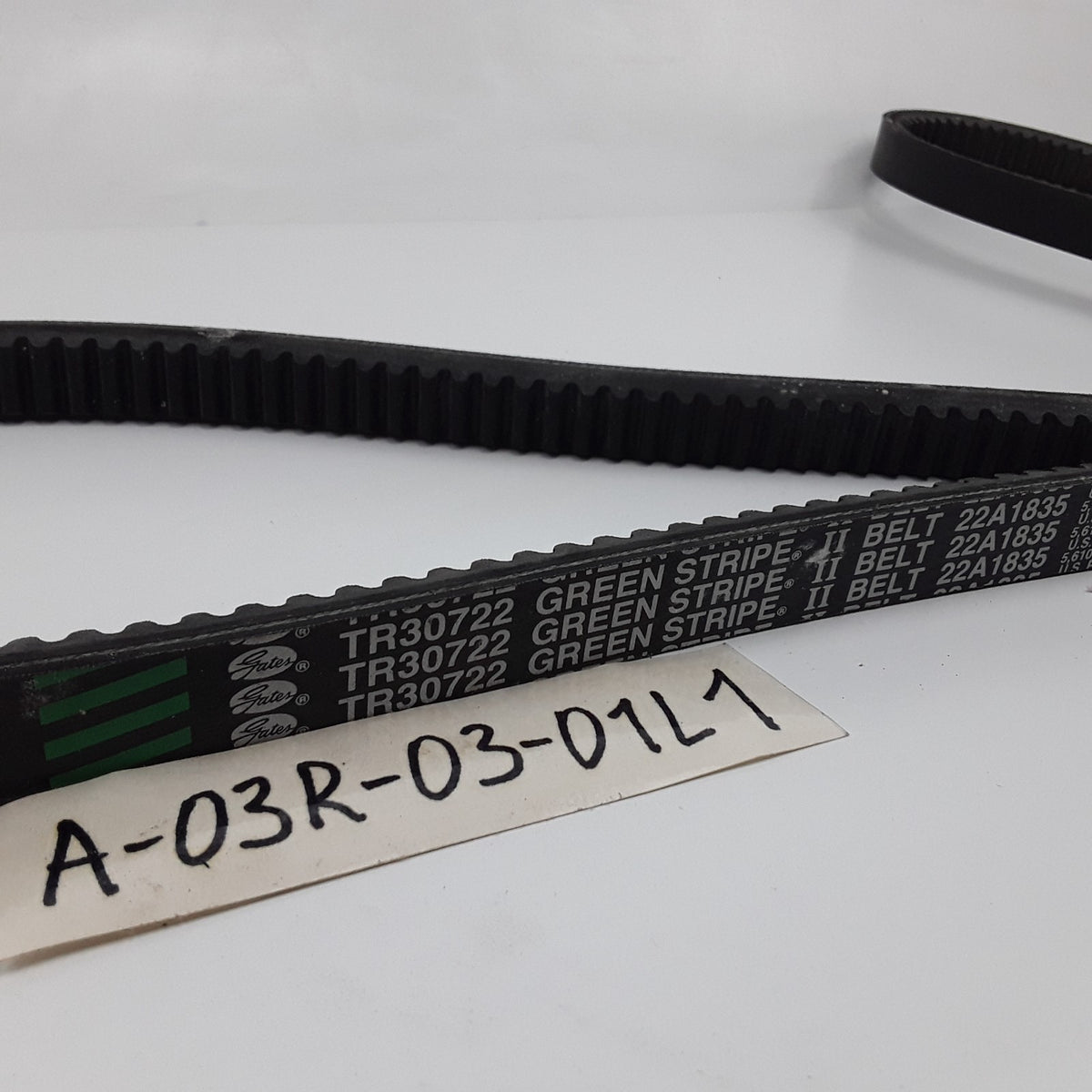 Gates Green Stripe Bus Series TR30722 Accessory Drive Belt For ZAH30725 ZE