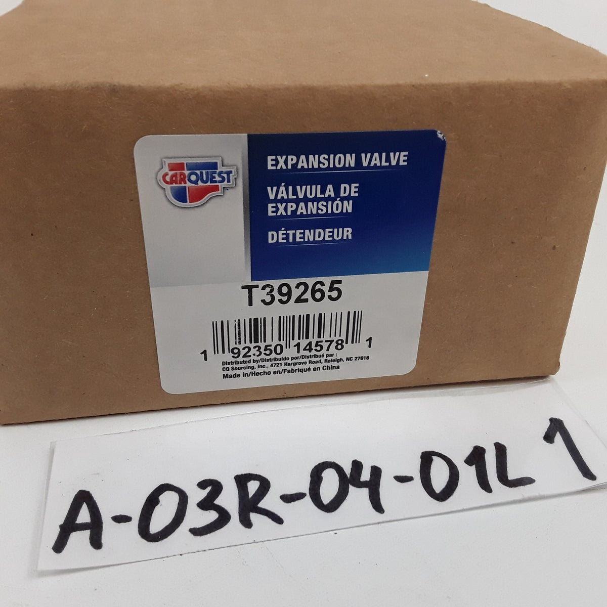 Carquest T39265 A/C Expansion Valve Assembly Fits Volvo XC90 (2008, 2010)