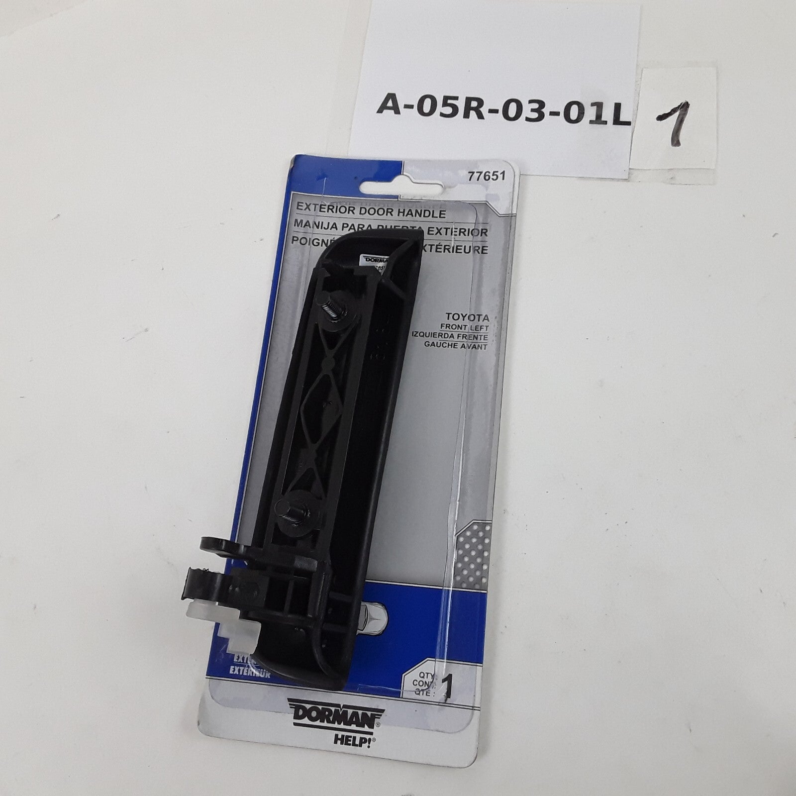 Dorman 77651 Front Left Exterior Door Handle Fits Toyota Tercel Paseo 1995-1998