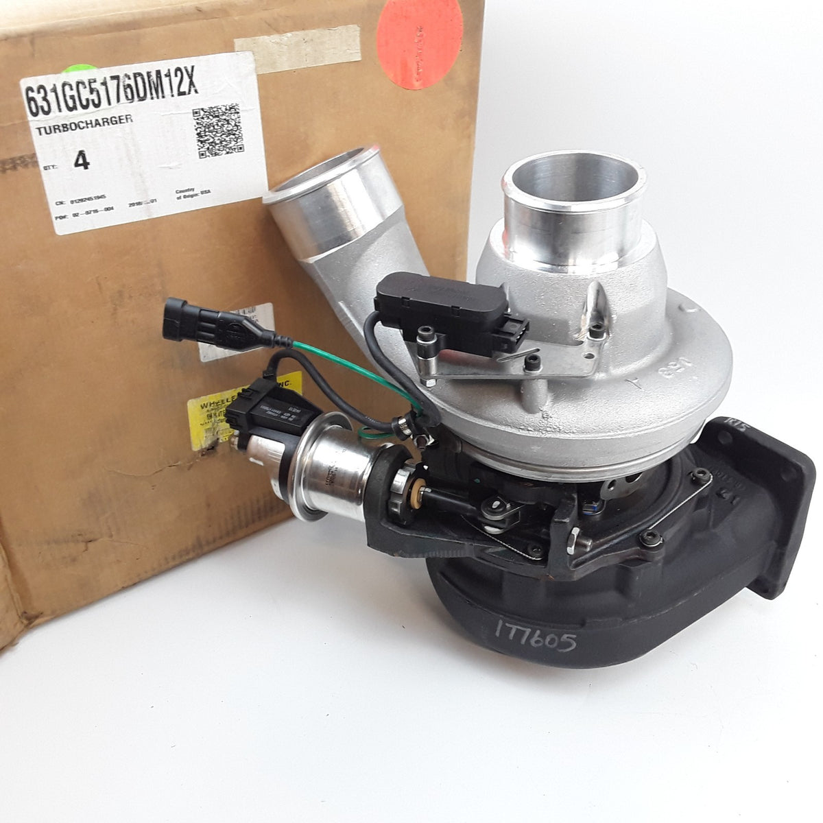 BorgWarner Model S430V Turbocharger Assembly p/n 477594 Fits Mack Diesel Trucks