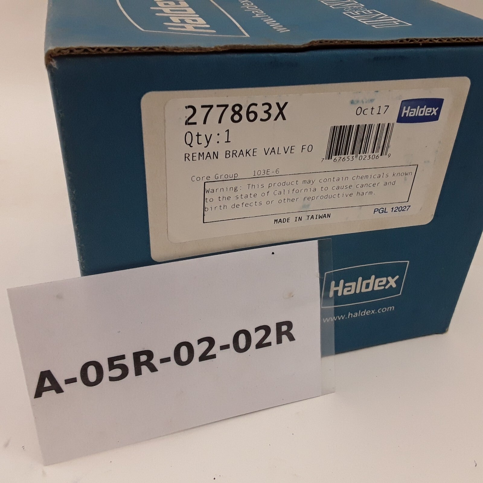 Haldex 277863X E-3 Air Brake Foot Valve Pedal Assembly Heavy Duty