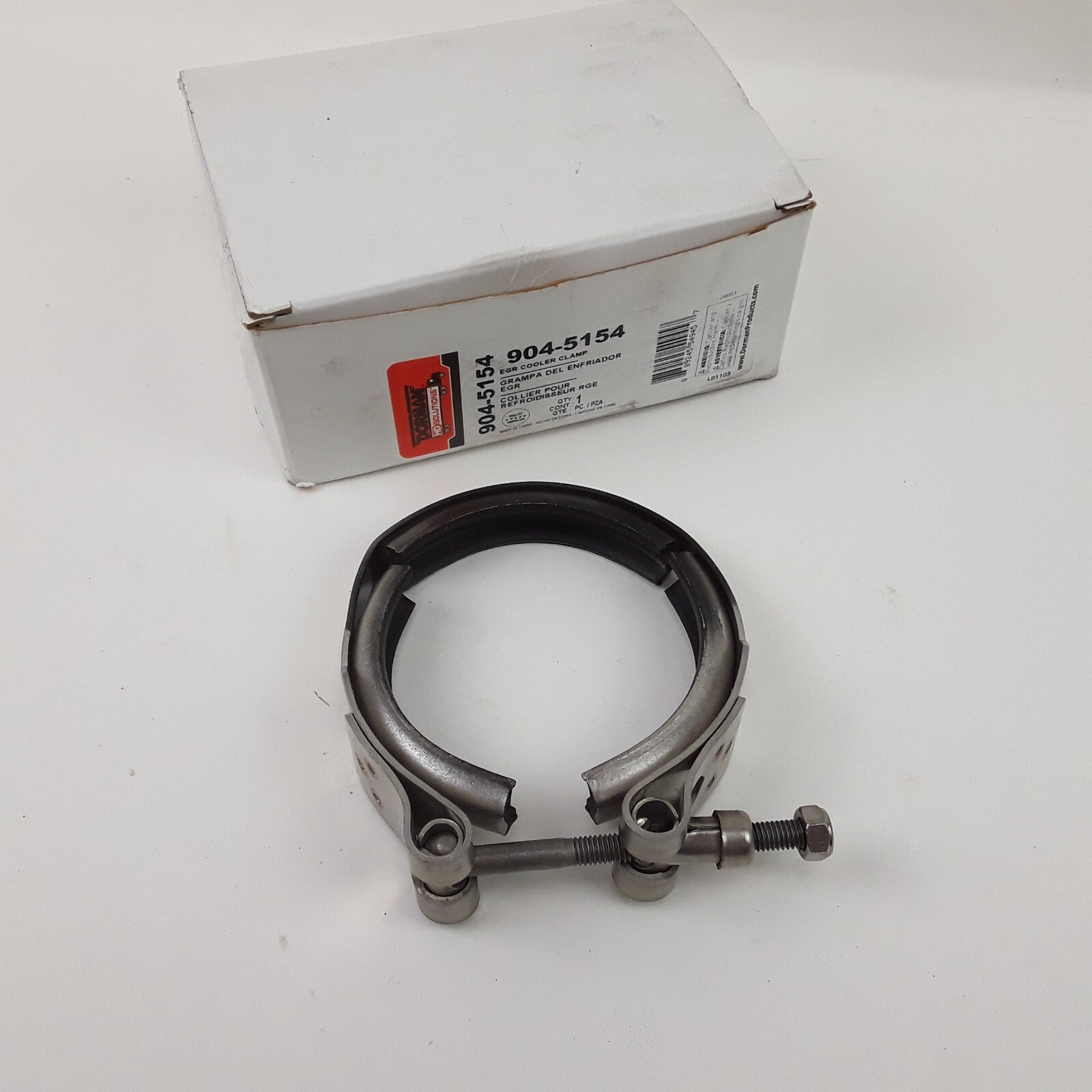 Exhaust Gas Recirculation Cooler Clamp For Peterbilt Kenworth Freightliner &More