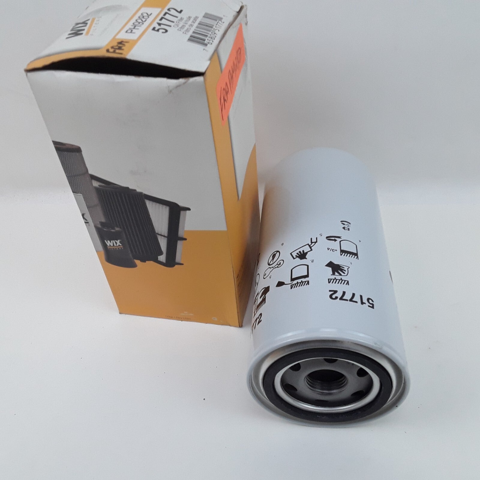 WIX 51772 Heavy Duty Engine Oil Filter Fits UD 1200 UD 1400 UD 1800CS 1999-2004