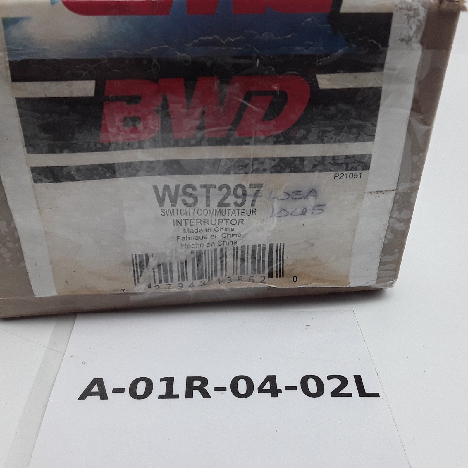 BWD WST297 Front Left Door Window Switch Fits Chevrolet Cavalier (2000-2005)