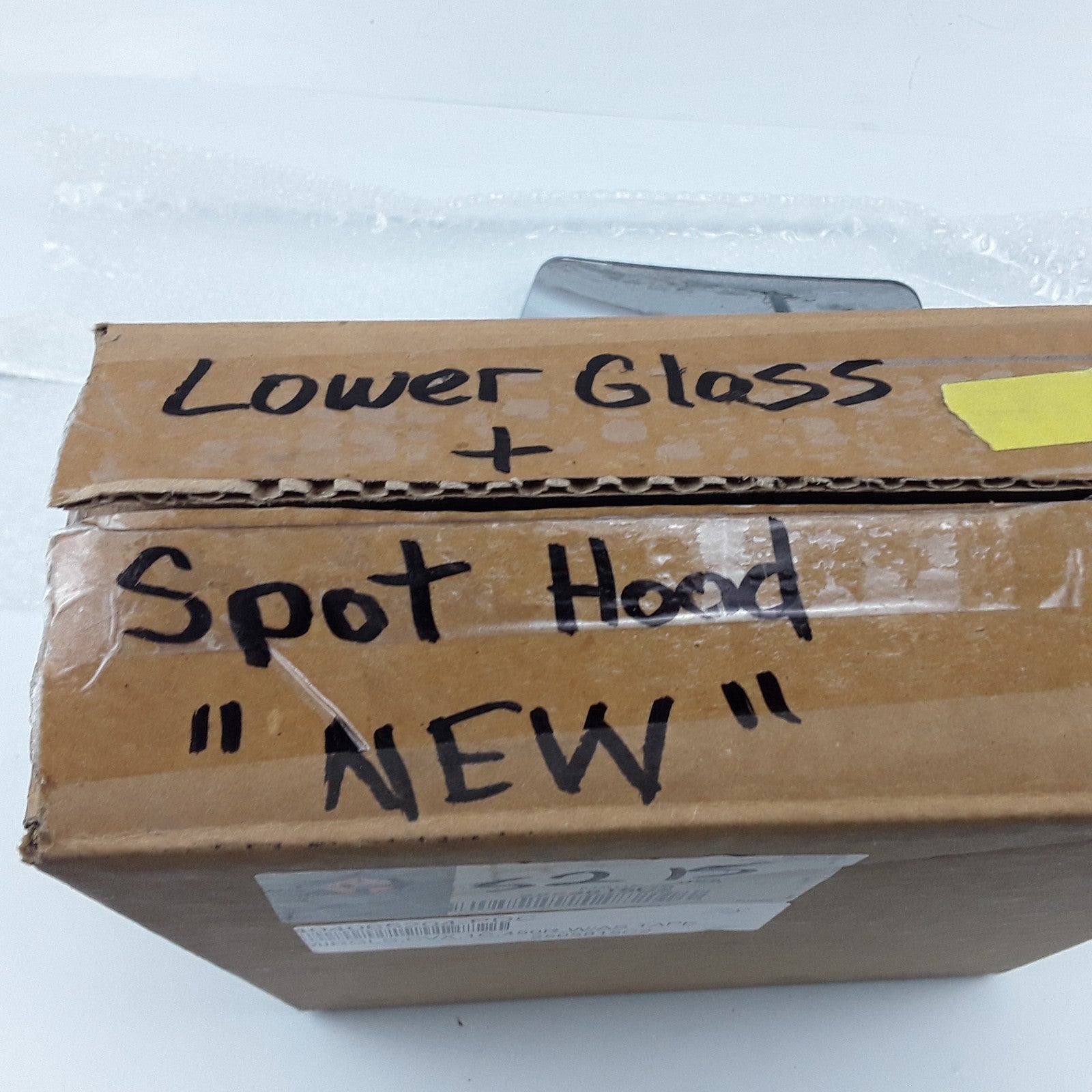 International 2505815C2 Lower Convex Door Mirror Glass Spot Hood For Navistar
