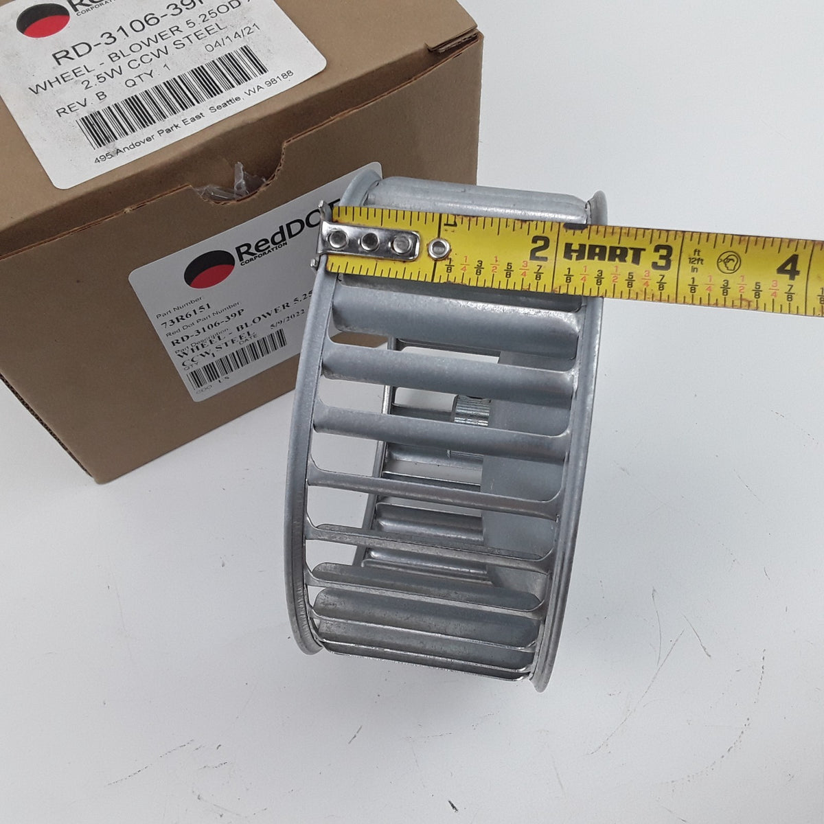 Red Dot 73R6151 Blower Motor Wheel Assembly Heavy Duty High Performance