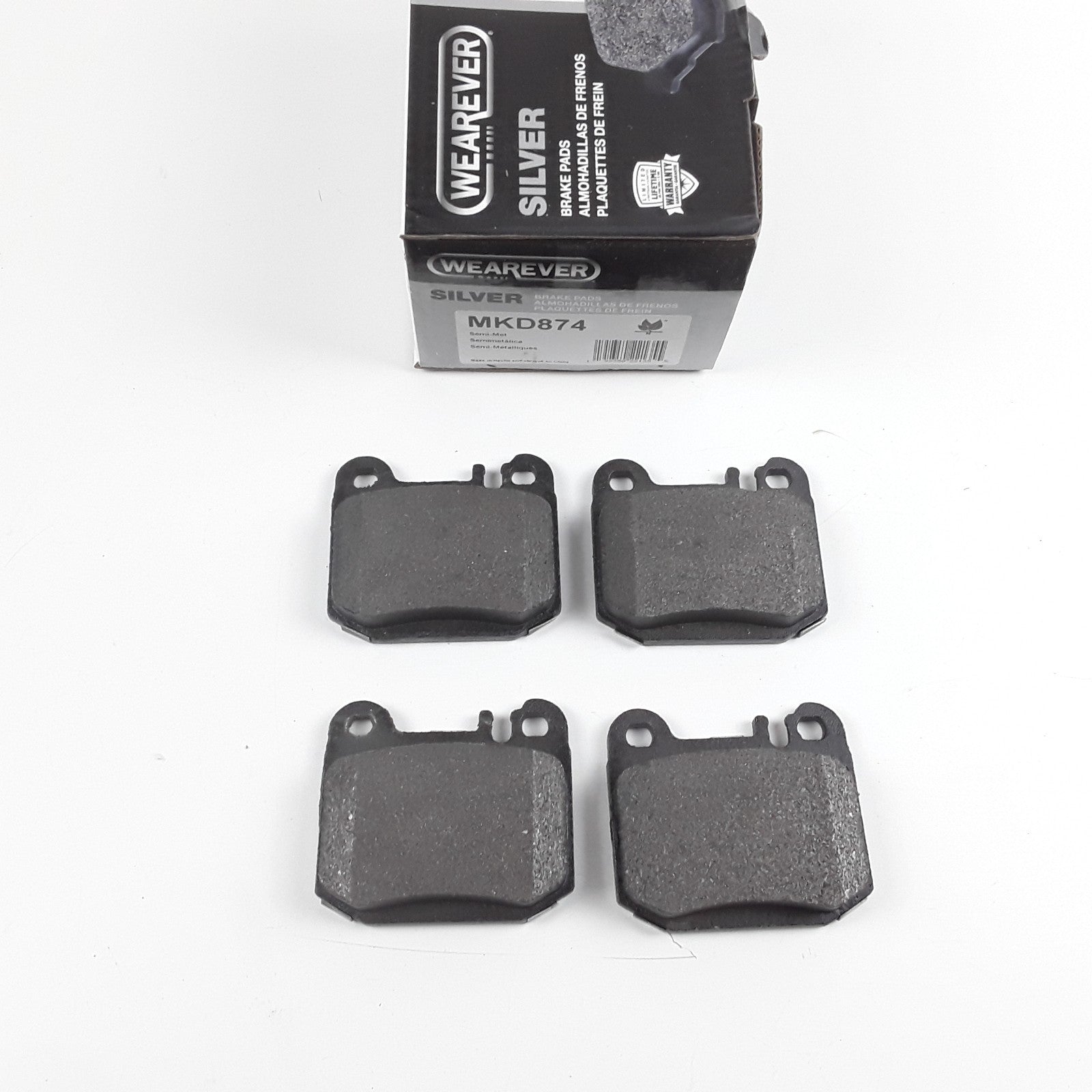 Rear Brake Pads Semi-Metallic Fits Mercedes-Benz ML500 2002 2003 2004 2005