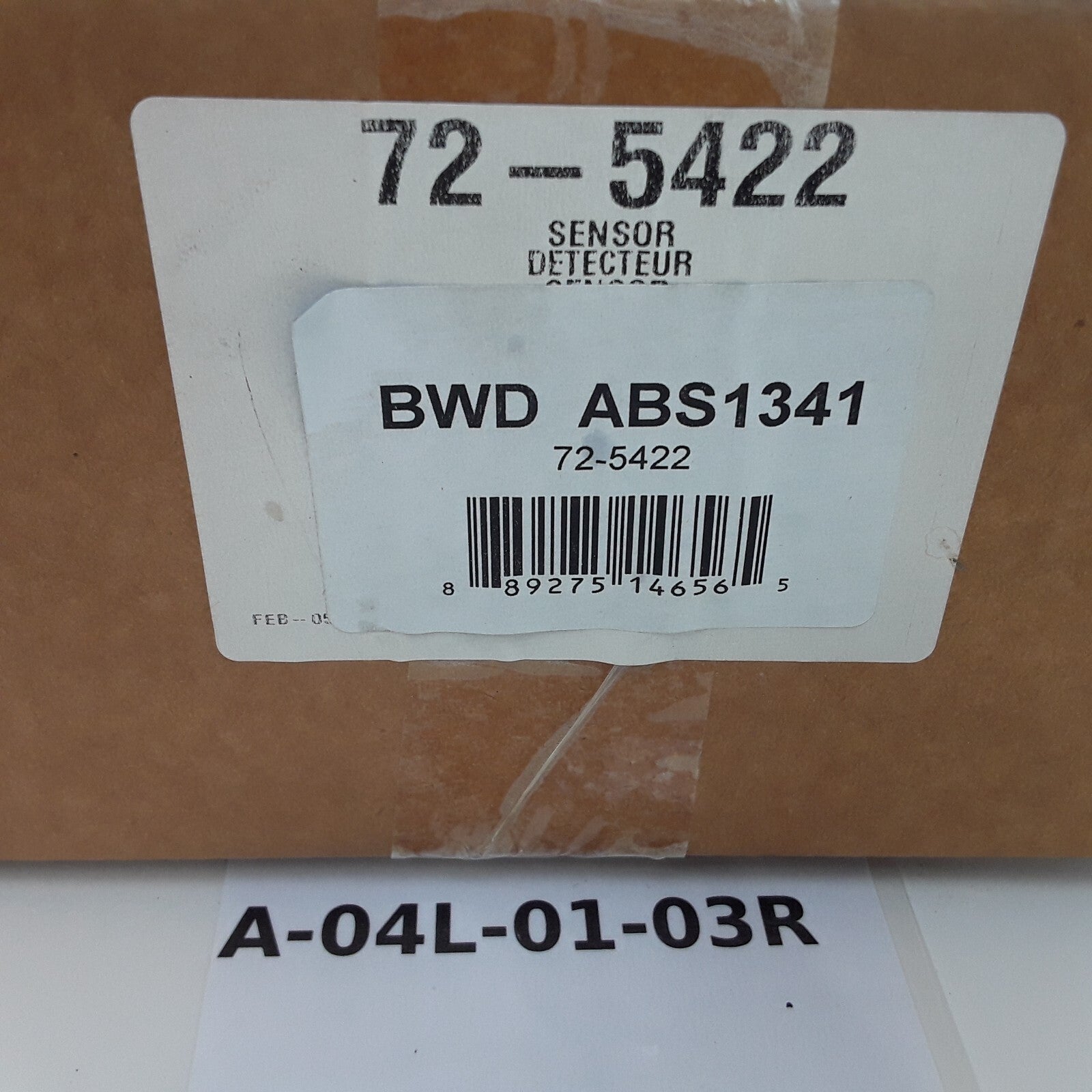 BWD ABS1341 ABS Wheel Speed Sensor Fits GMC Safari Chevrolet Astro (1990-2002)