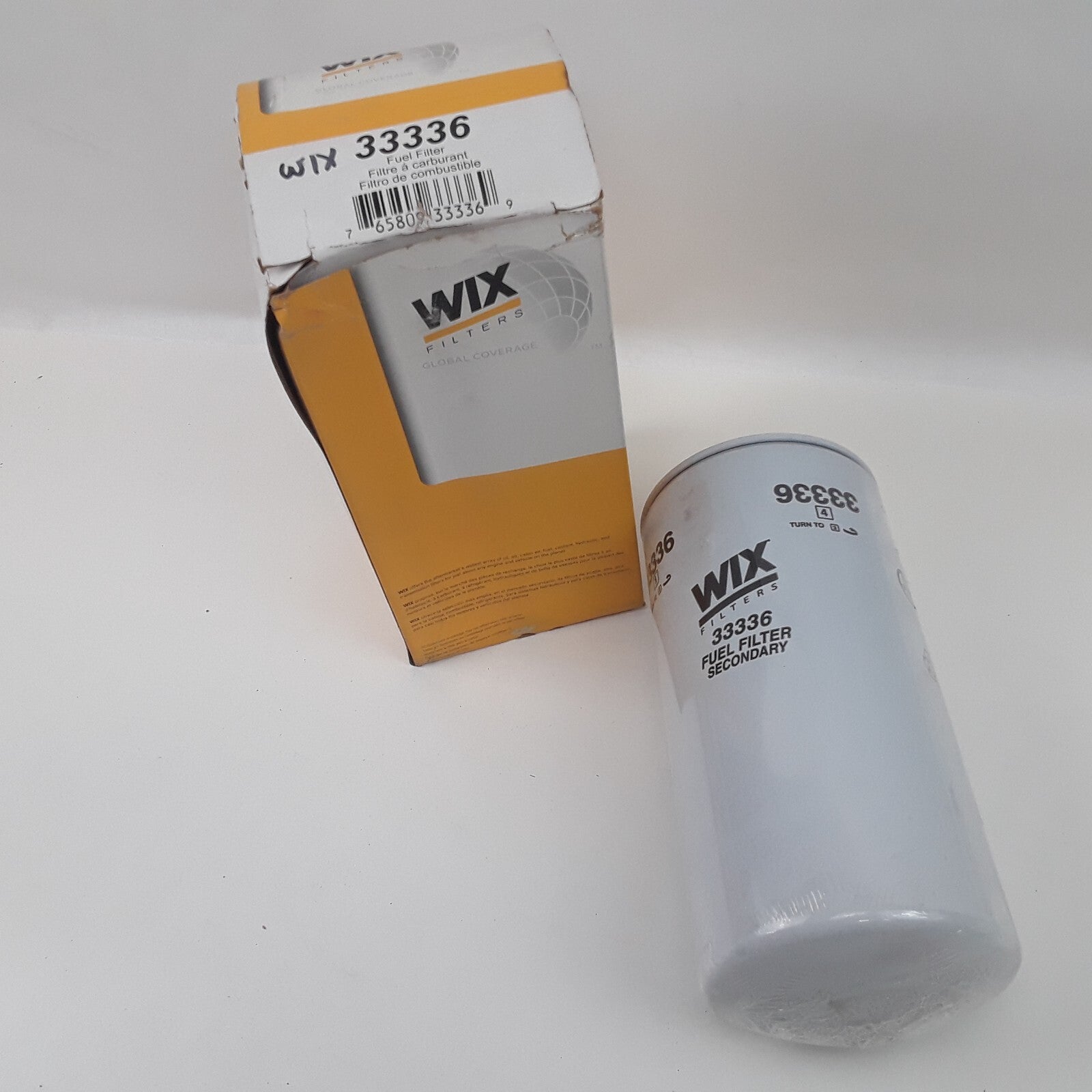 Spin-On Fuel Filter Fits International Harvester 2155 2375 S 1988 2654 1991-1993