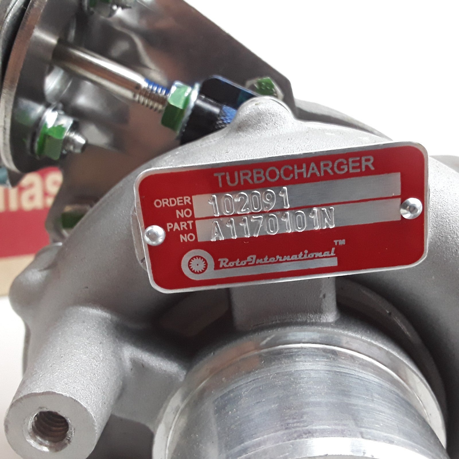 Rotomaster A1170101N Turbocharger Fits Volkswagen Jetta Beetle Golf (1998-2004)