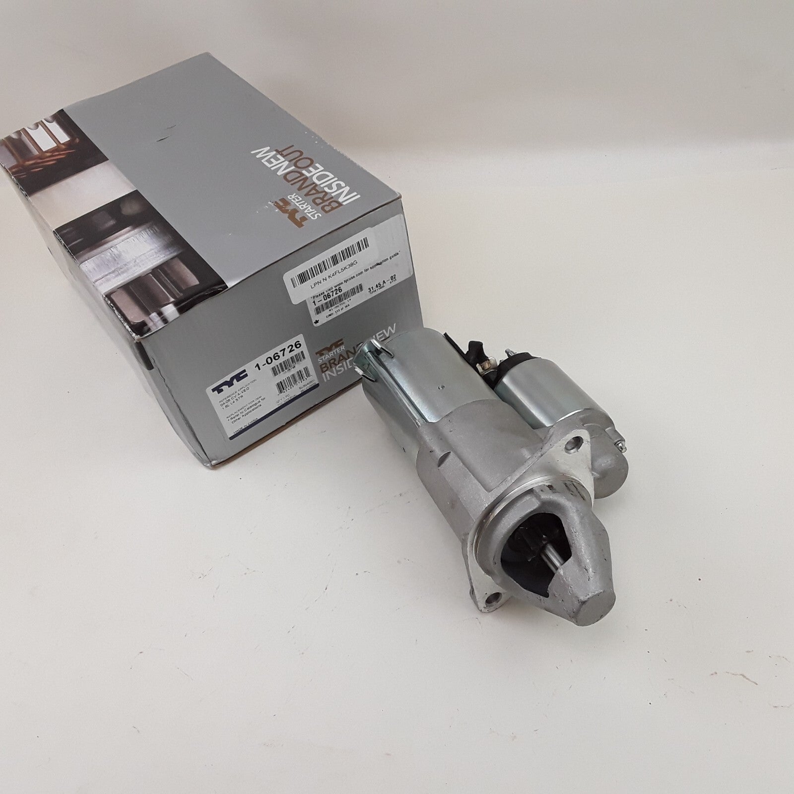 TYC 1-06726 Starter Motor Fits Pontiac G3 Chevrolet Aveo5 Aveo (2004-2008, 2010)