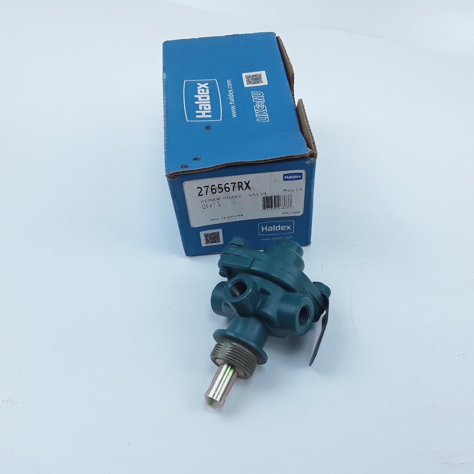 Haldex 276567RX Push-Pull Hand Control Valve Remanufactured 1/8" Delivery Port