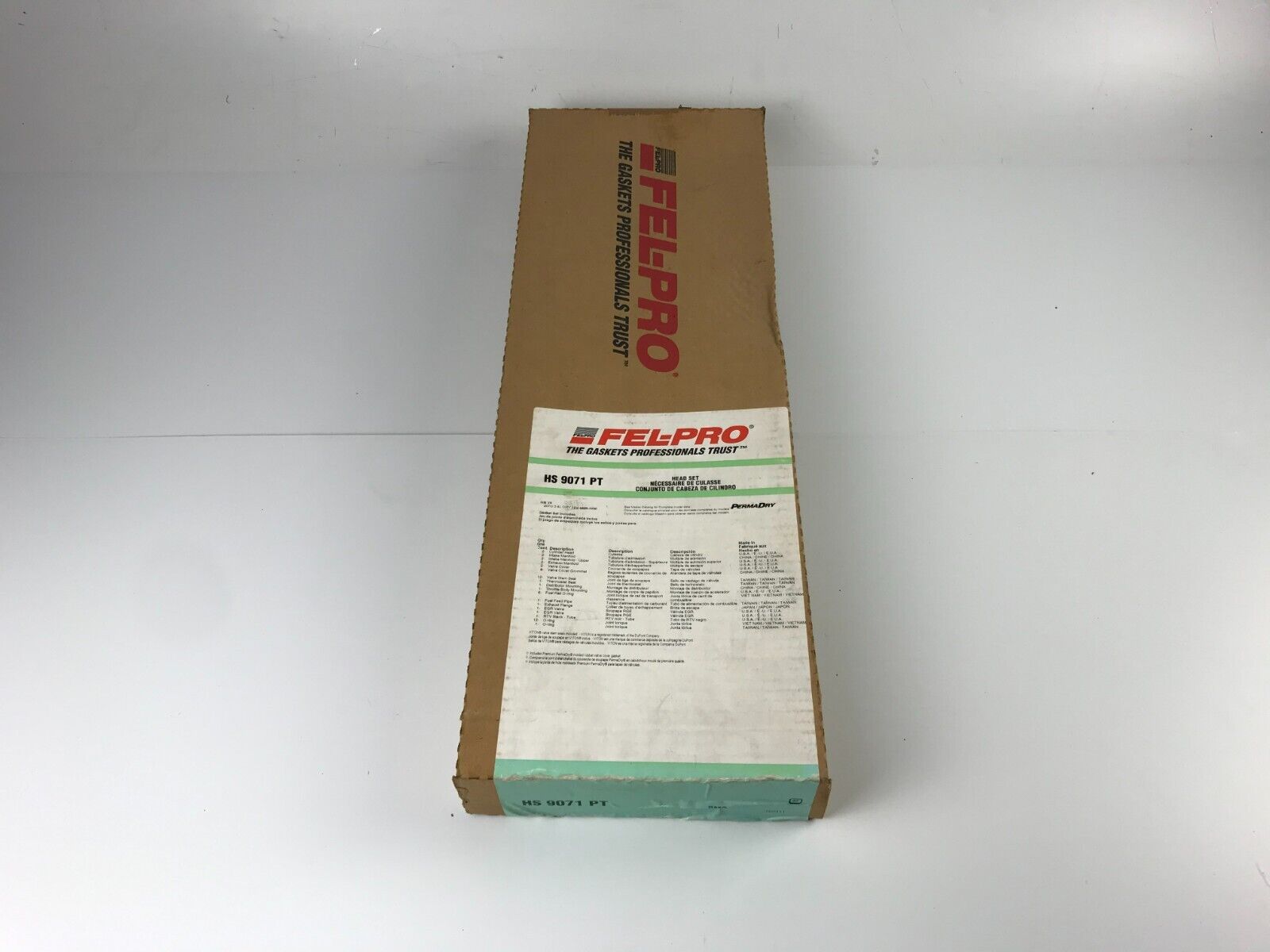 GENUINE OEM Fel-Pro HS 9071 PT Engine Cylinder Head Gasket Set HS9071PT FAST SH - HotCarParts