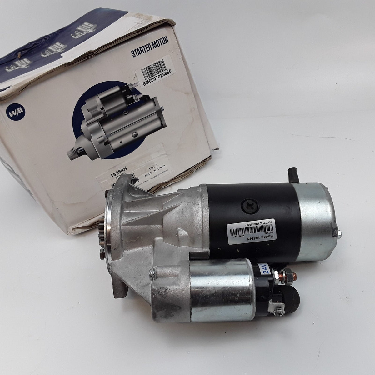 Starter Motor 24V Fits Hitachi Isuzu Yanmar Engines Offset Gear Reduction OSGR